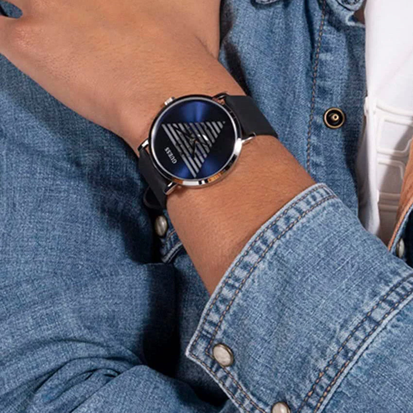 Guess Idol Men's Blue Watch - Image 3