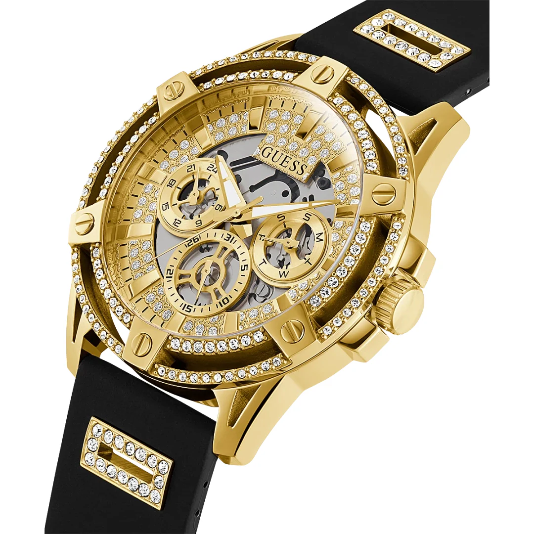 Guess King Men's Gold Watch - Image 3
