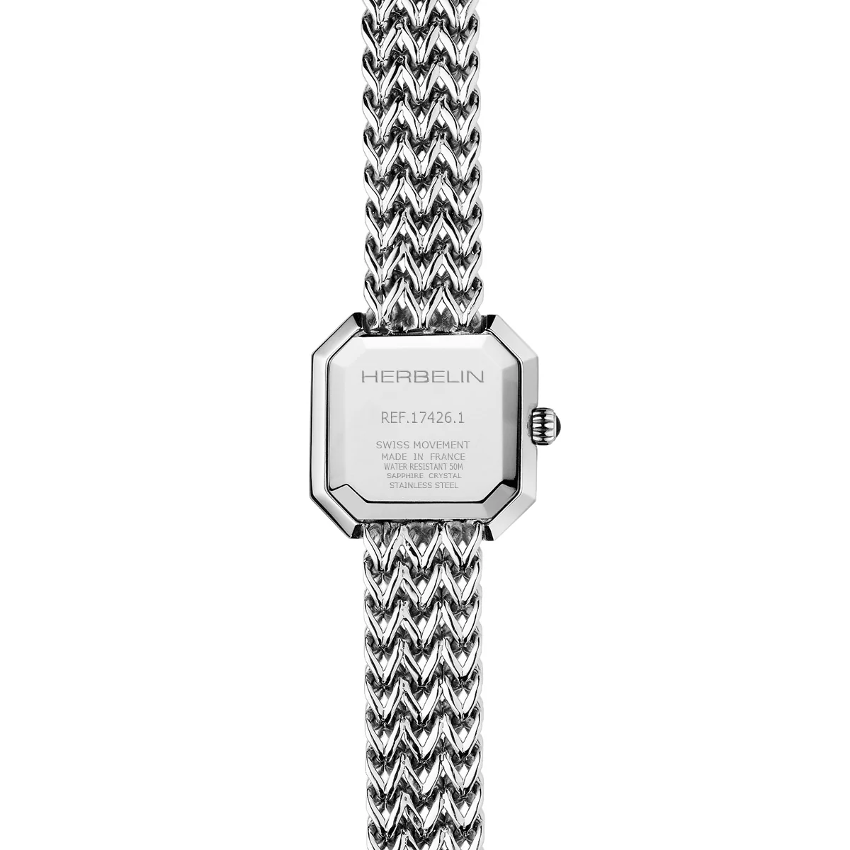 Herbelin Octogone Ladies Silver Watch - Image 3