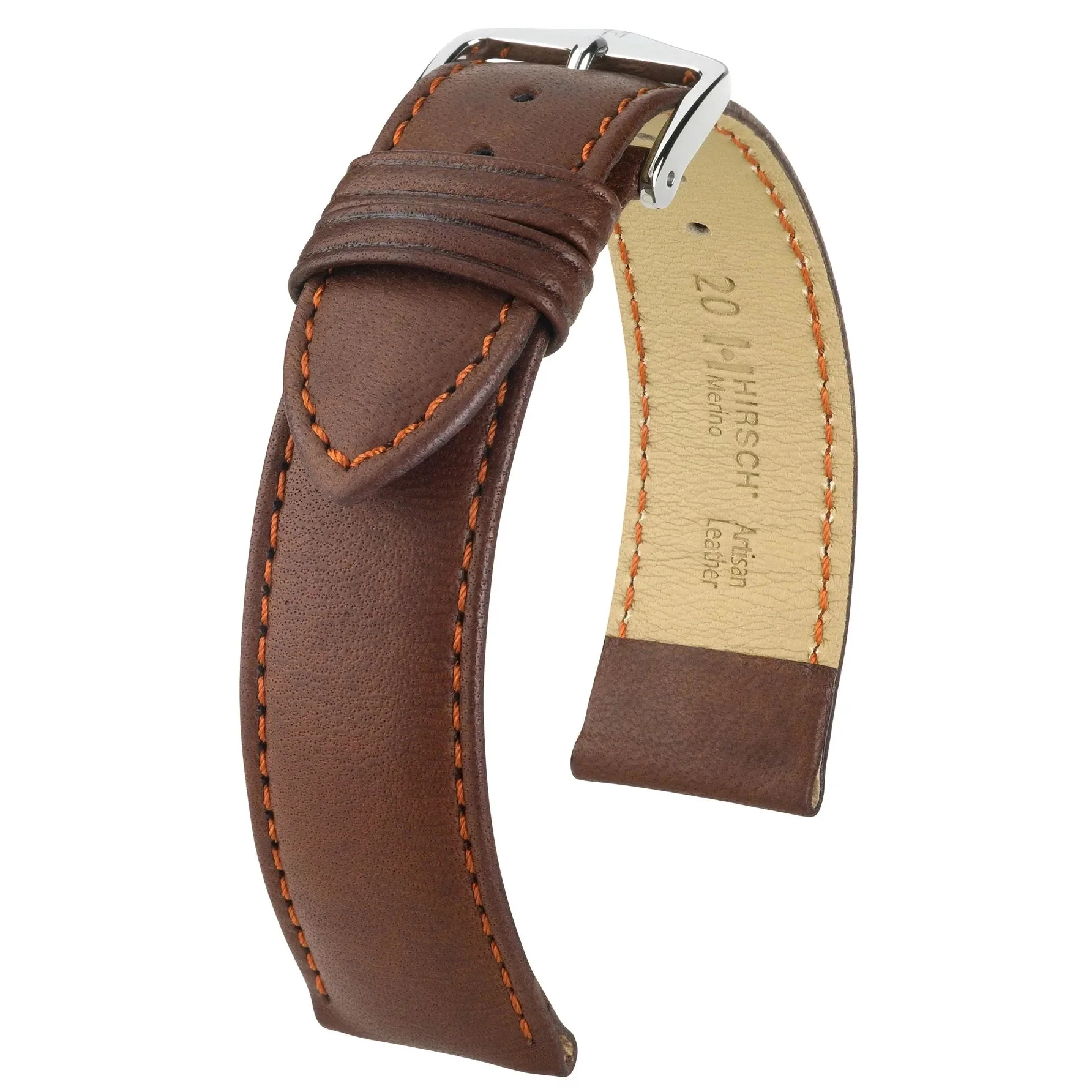 Hirsch Merino L 18mm Strap