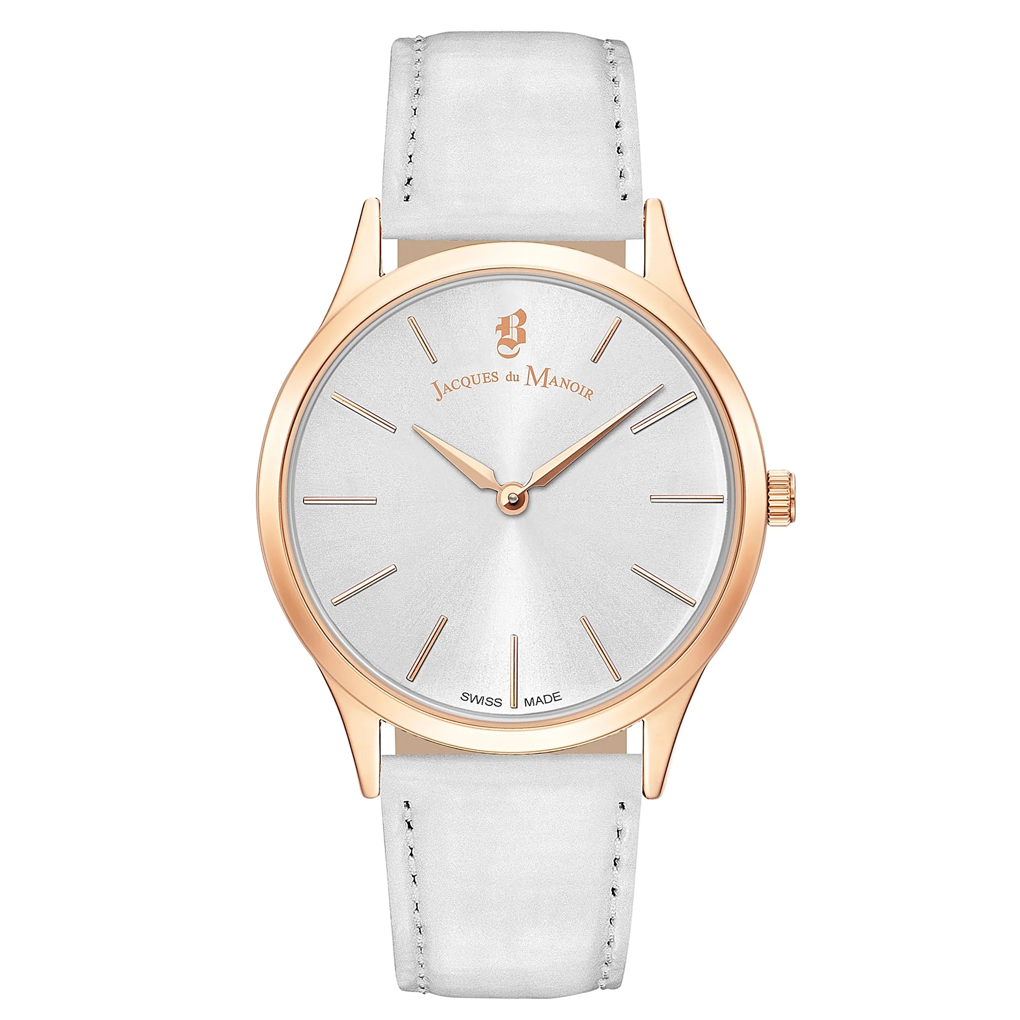 Jacques Du Manoir Ladies Emotion White Watch
