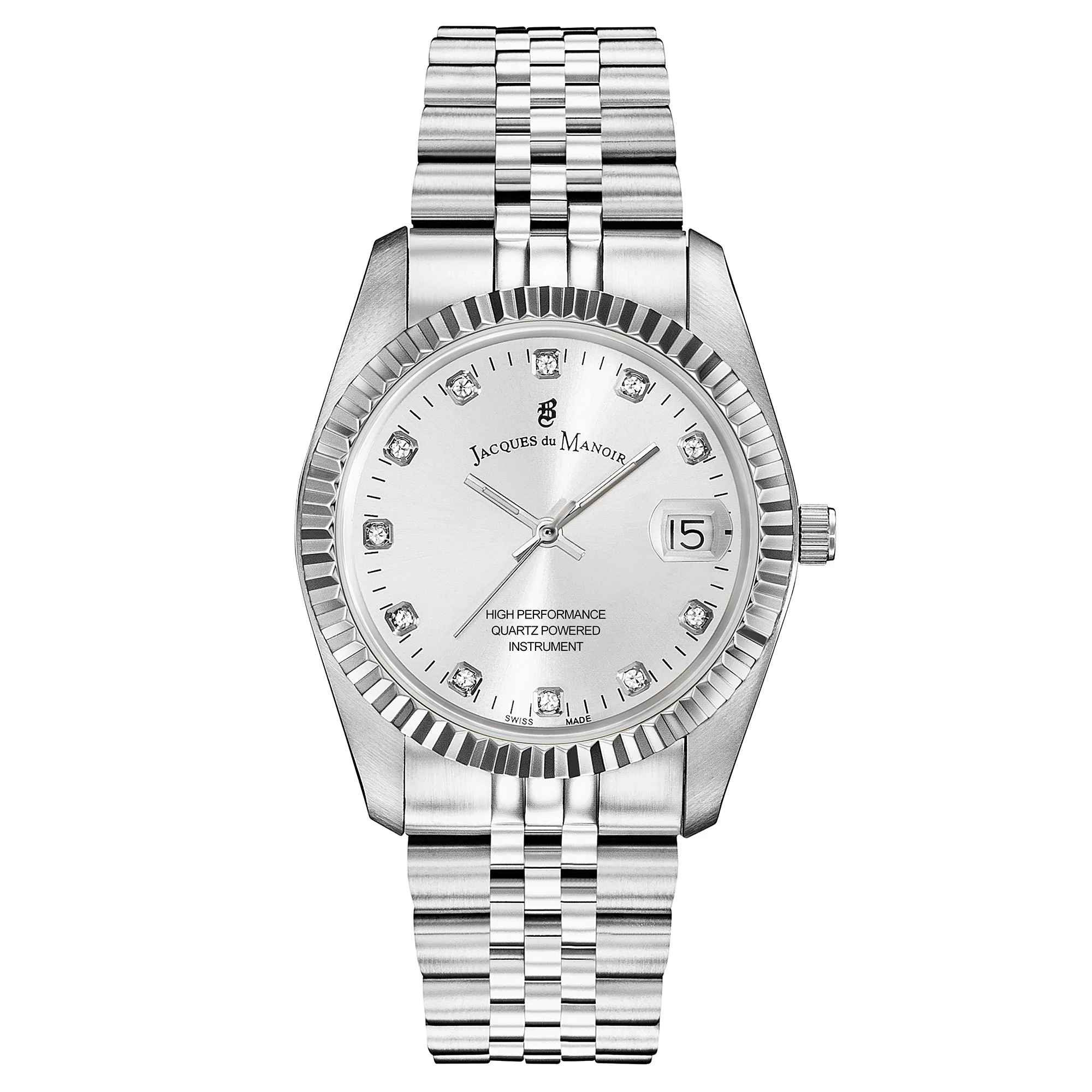 Jacques Du Manoir Ladies Inspiration Silver Watch