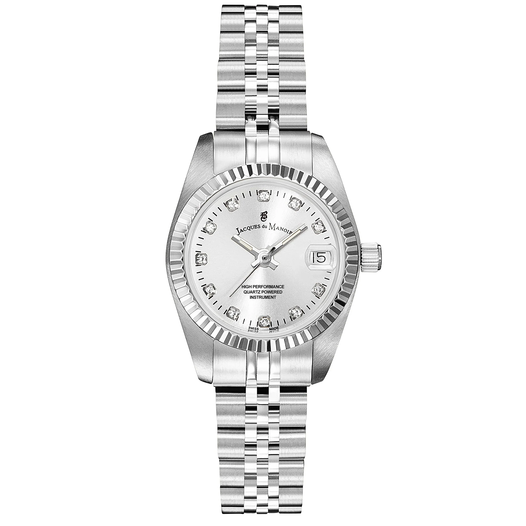 Jacques Du Manoir Ladies Inspiration Silver Watch