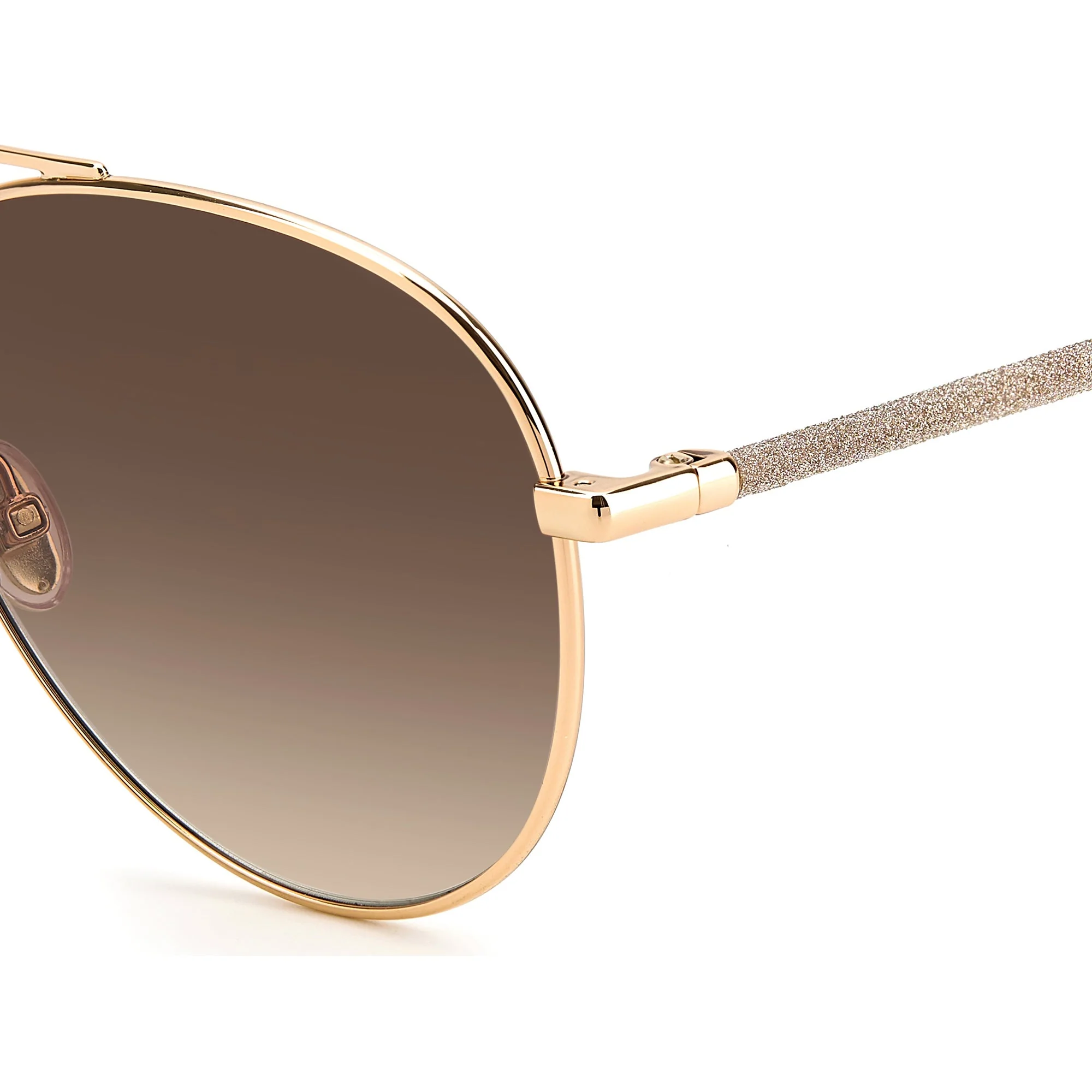 Jimmy Choo DEVAN/S BKU 59HA (JC13)Unisex Gold Nude - Image 4