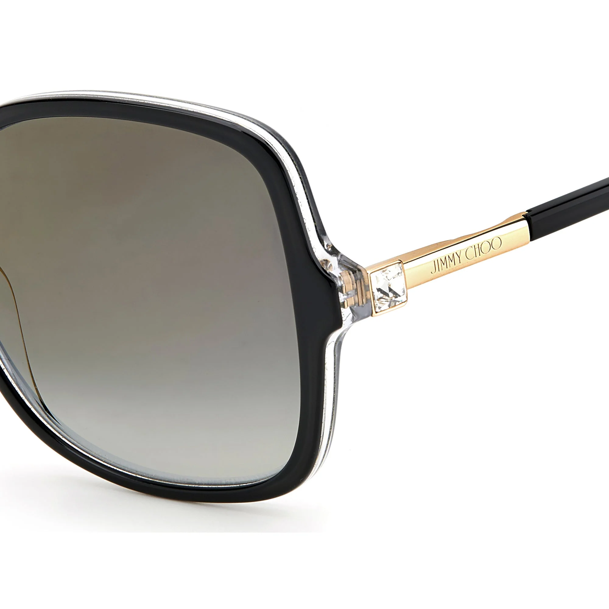 Jimmy Choo JUDY/S 807 57FQ (JC9) Women's Black - Image 4