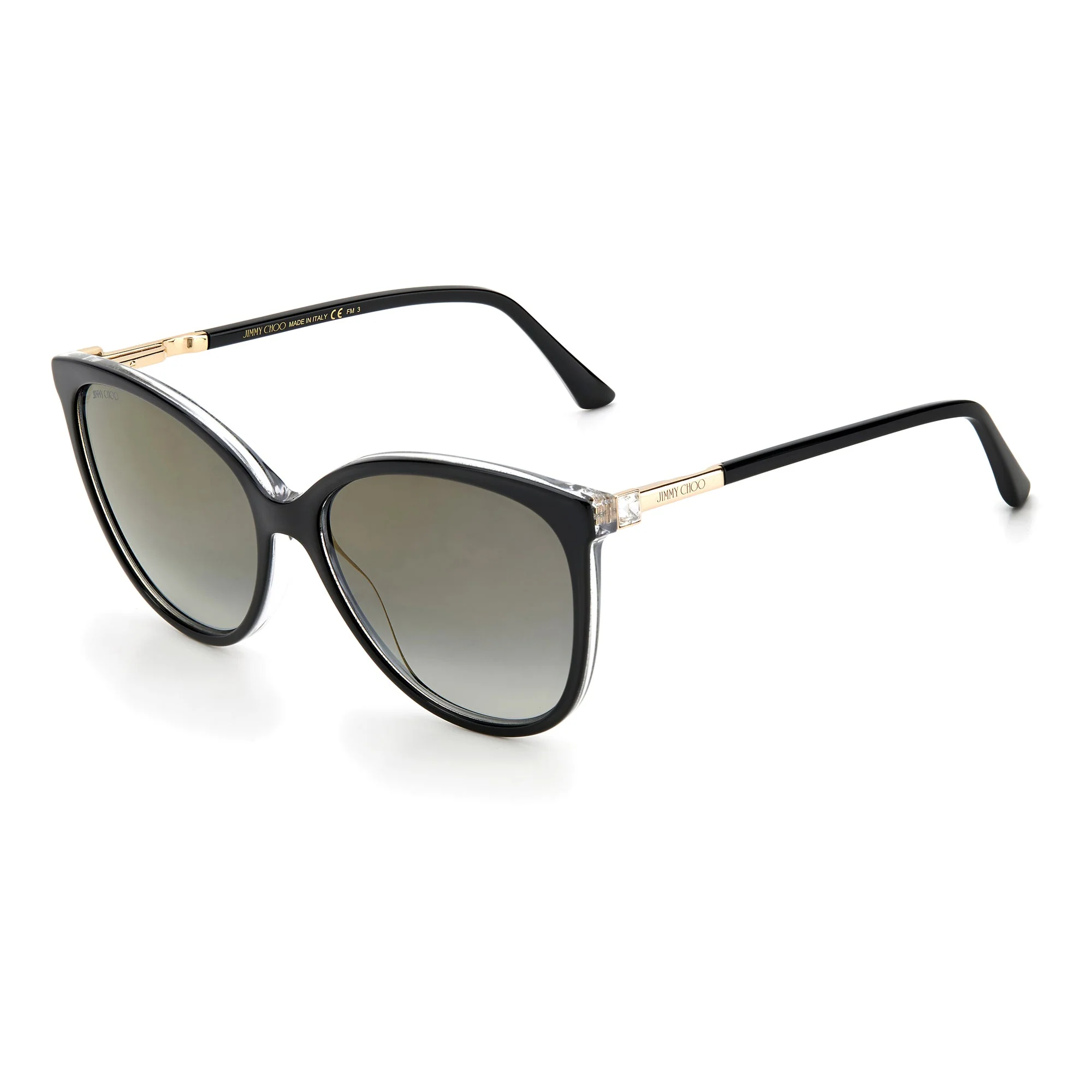 Jimmy Choo LISSA/S 807 58FQ (JC5) Women's Black