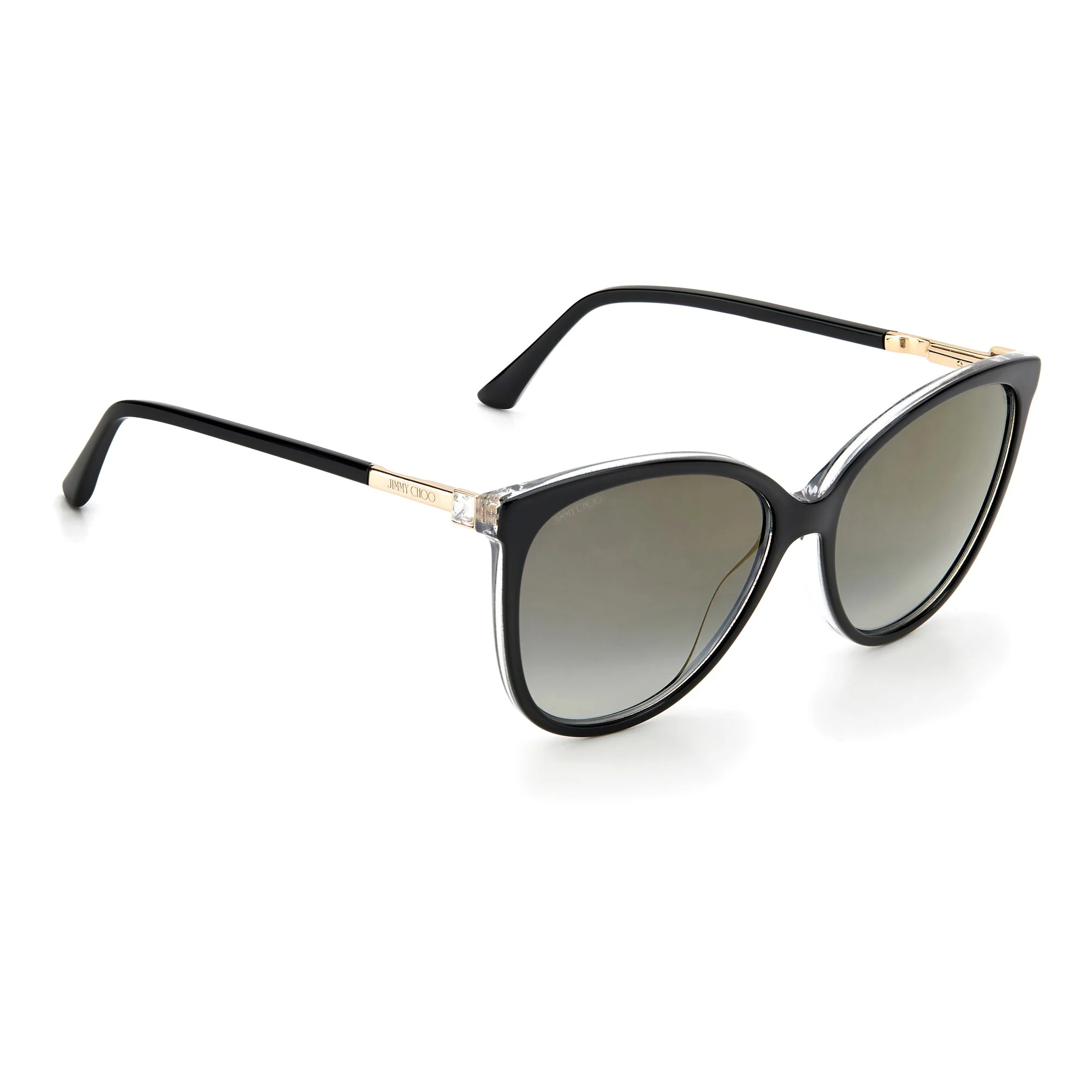 Jimmy Choo LISSA/S 807 58FQ (JC5) Women's Black - Image 2