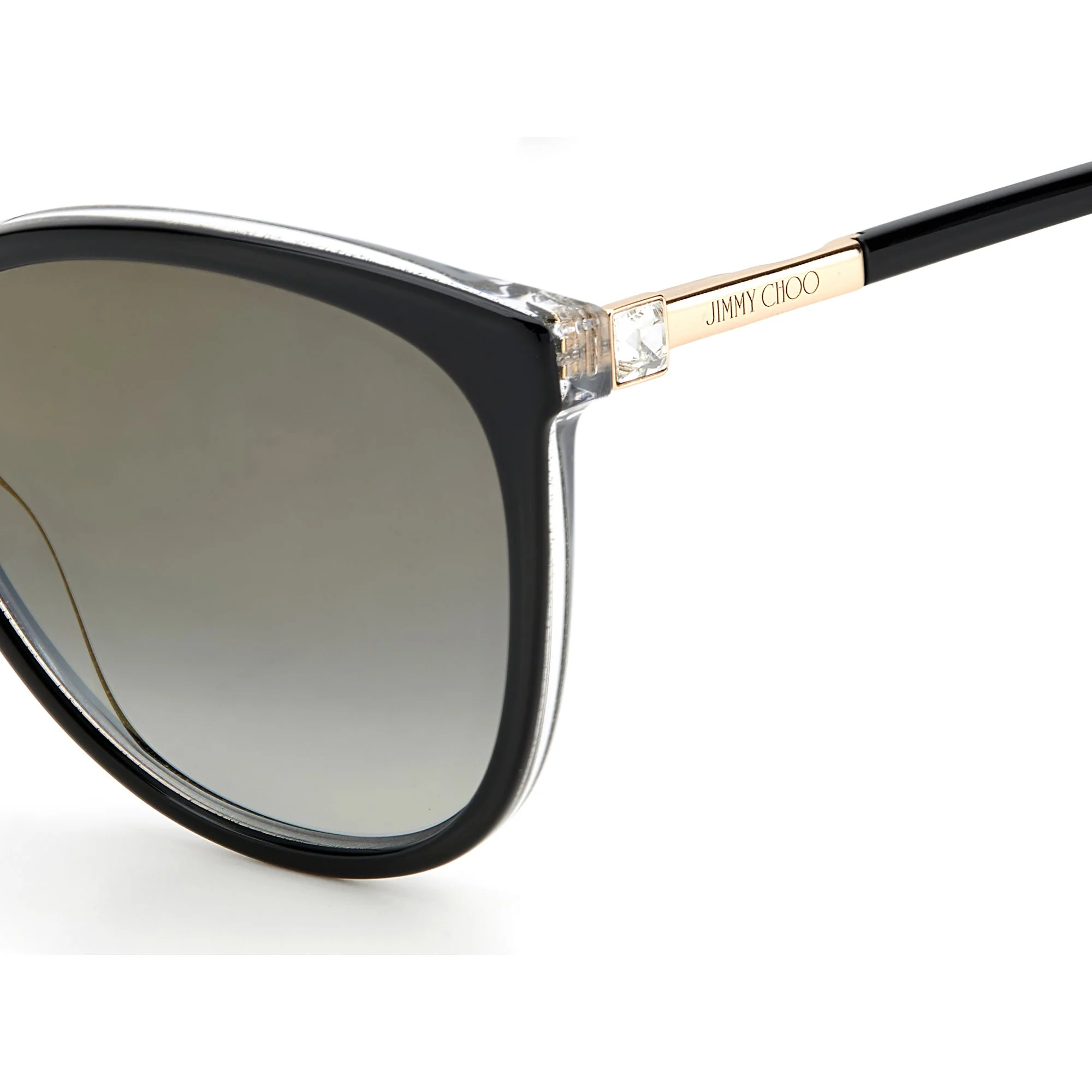 Jimmy Choo LISSA/S 807 58FQ (JC5) Women's Black - Image 4