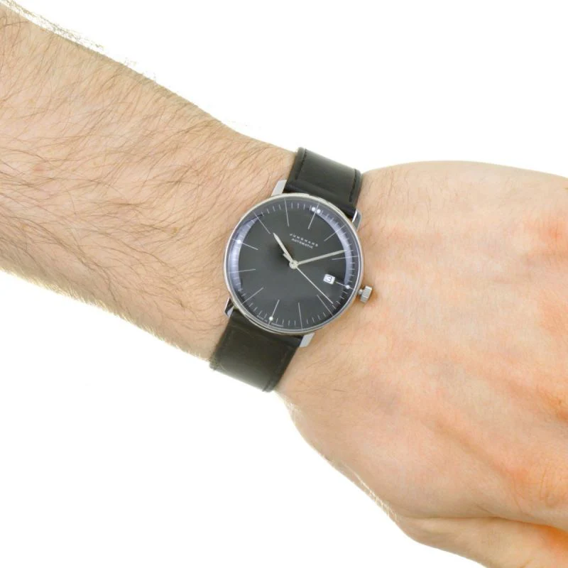 Junghans Max Bill Automatic Unisex Black Watch - Image 4