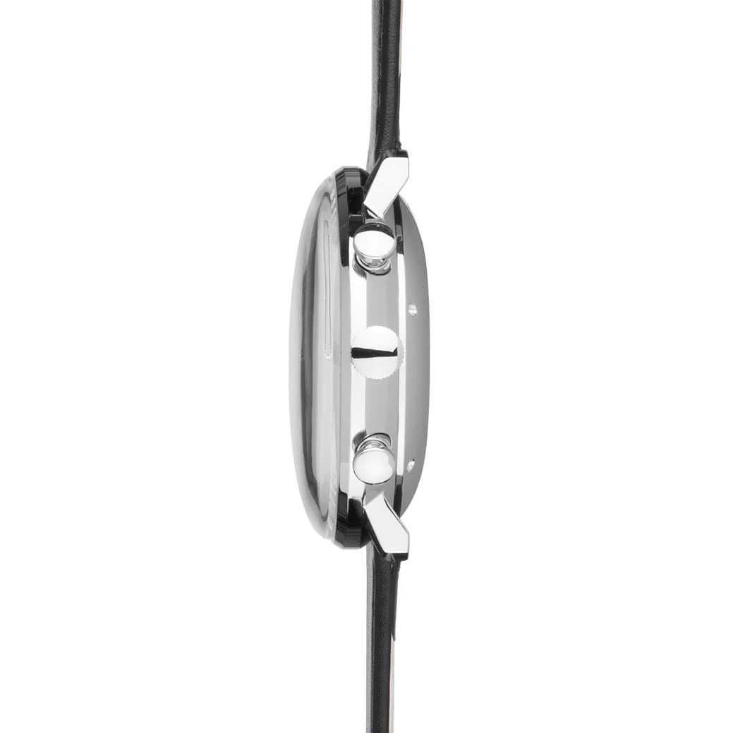 Junghans Max Bill Chronoscope Men's White/Black Watch - Image 4