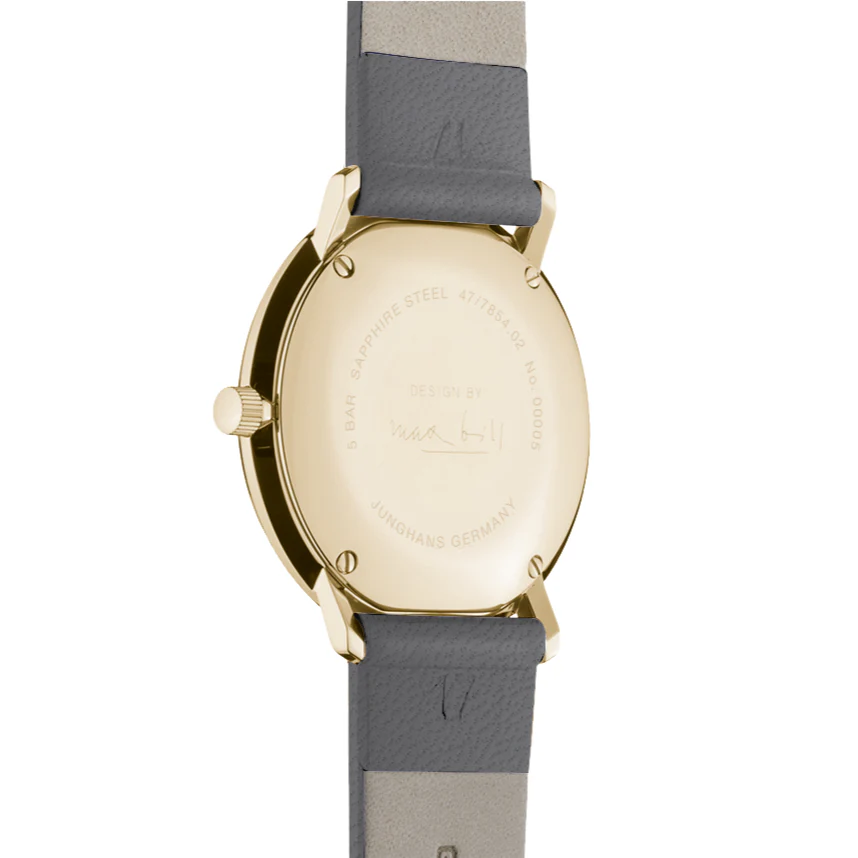 Junghans Max Bill Damen Ladies White/Gold Watch - Image 2