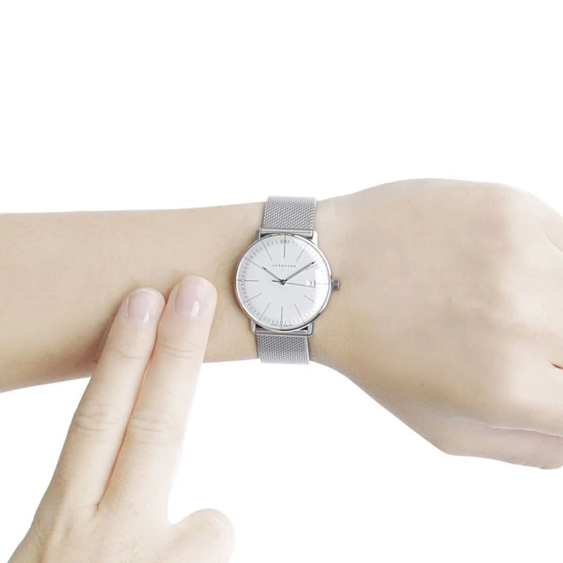 Junghans Max Bill Damen Ladies Silver Watch - Image 6