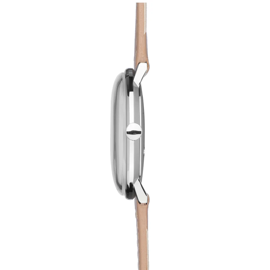 Junghans Max Bill Handaufzug White/Brown Watch - Image 3