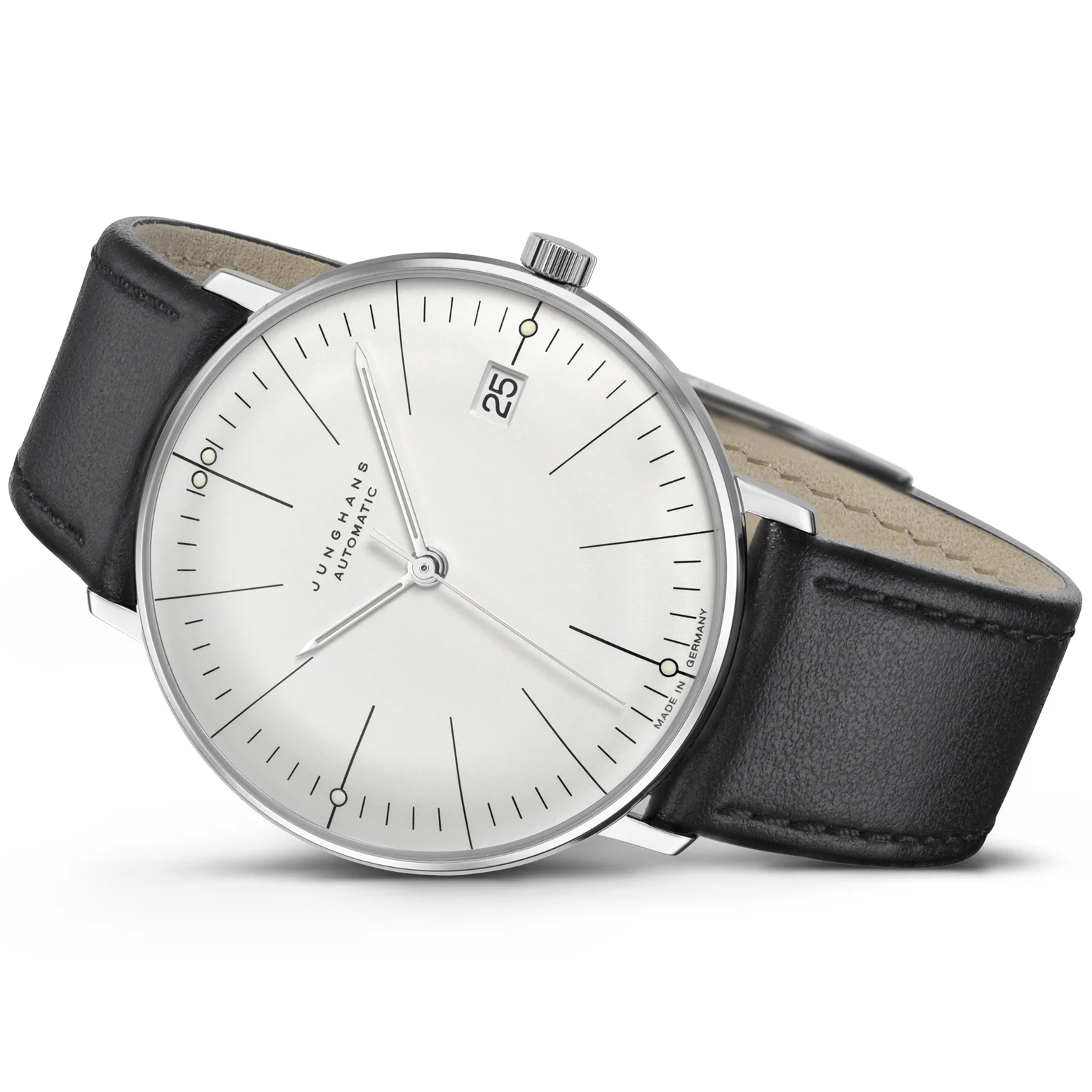 Junghans Max Bill Kleine Men's White/Black Watch - Image 3