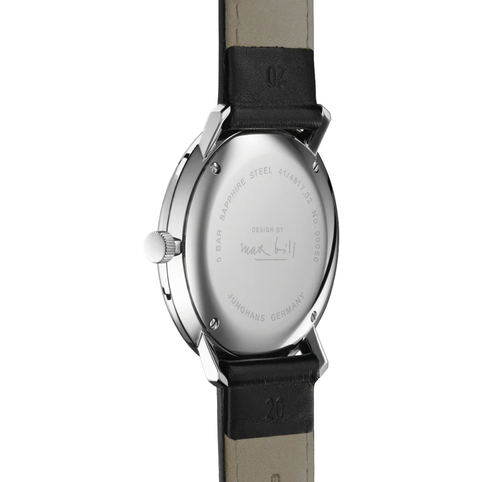 Junghans Max Bill Quartz Men's White/Black Watch - Image 3