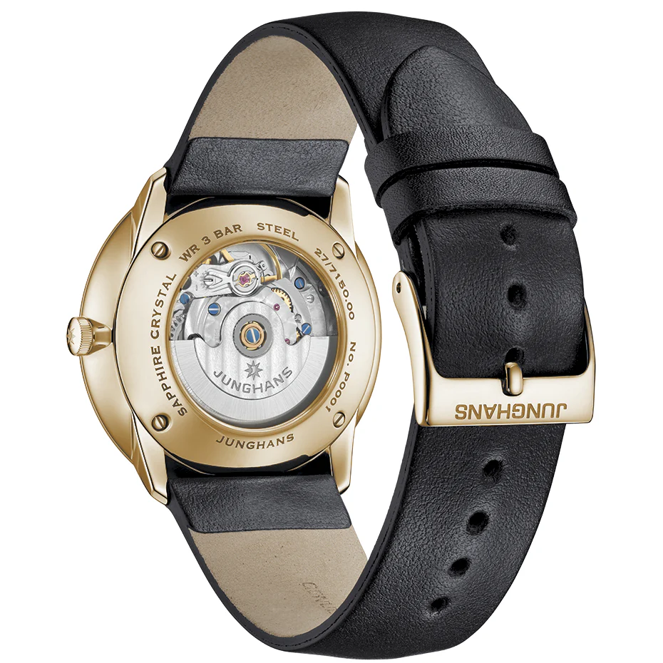 Junghans Meister Fein Automatic Men's White/Gold Watch - Image 2
