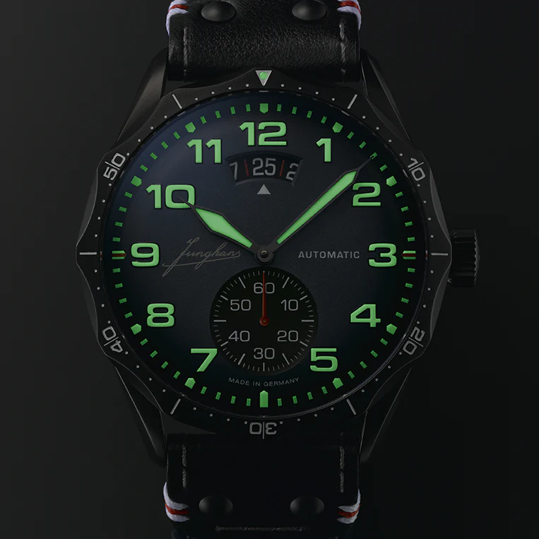Junghans Meister Pilot Automatic Men's Navy Blue Watch - Image 3