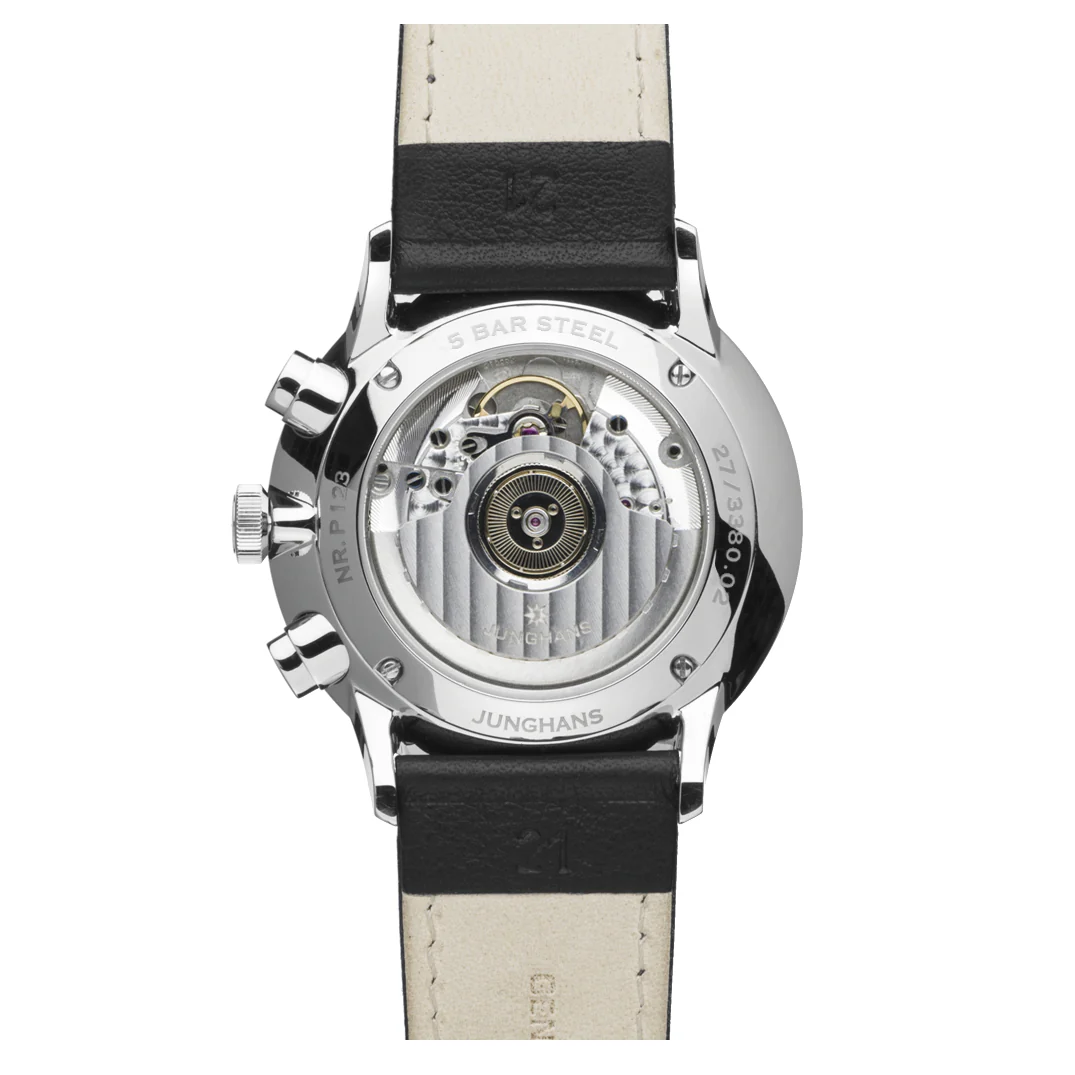 Junghans Meister Telemeter Men's White/Black Watch - Image 3