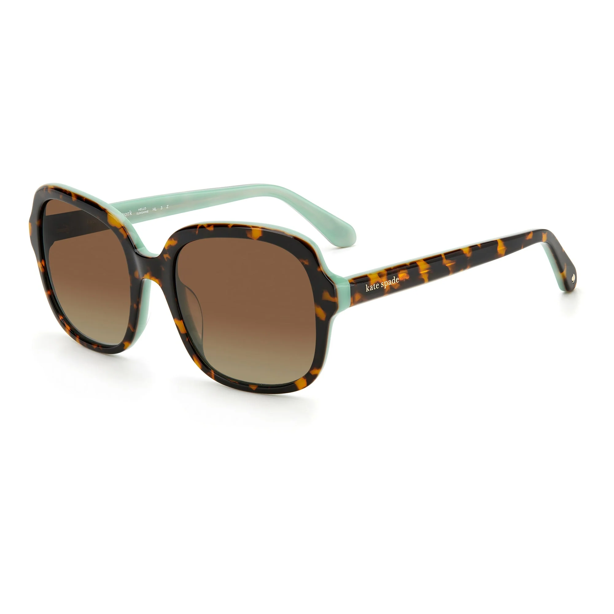 Kate Spade BABBETTE/G/S 086 55LA(KS22) Unisex Havana