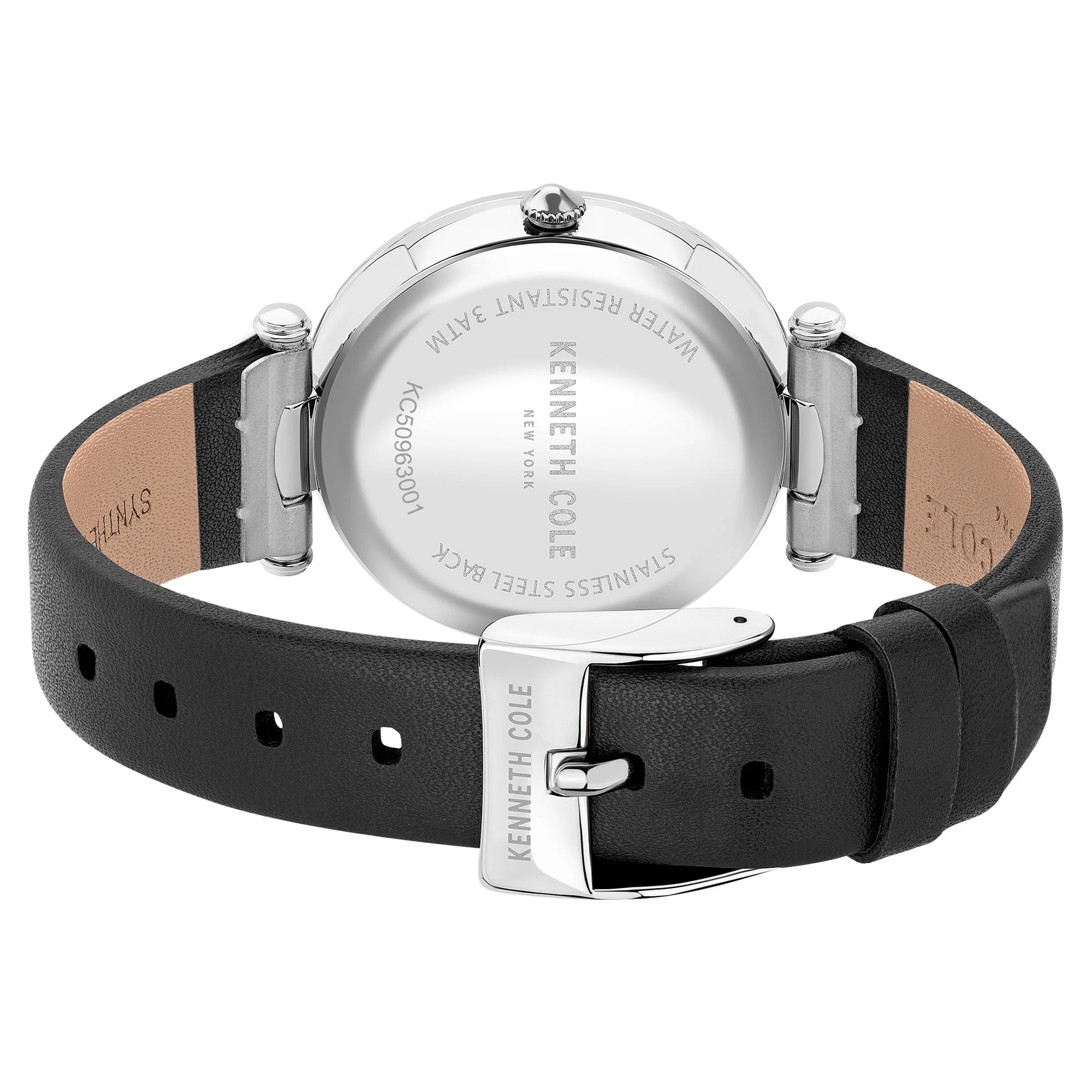 Kenneth Cole Ladies Black Watch - Image 2