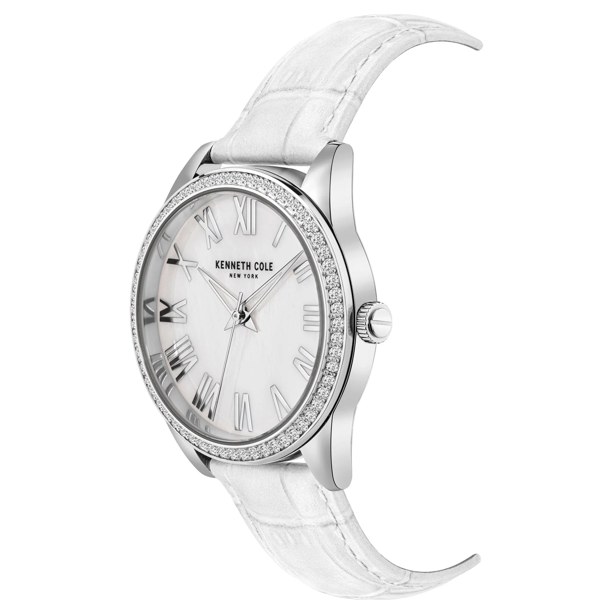Kenneth Cole Ladies White Watch - Image 3
