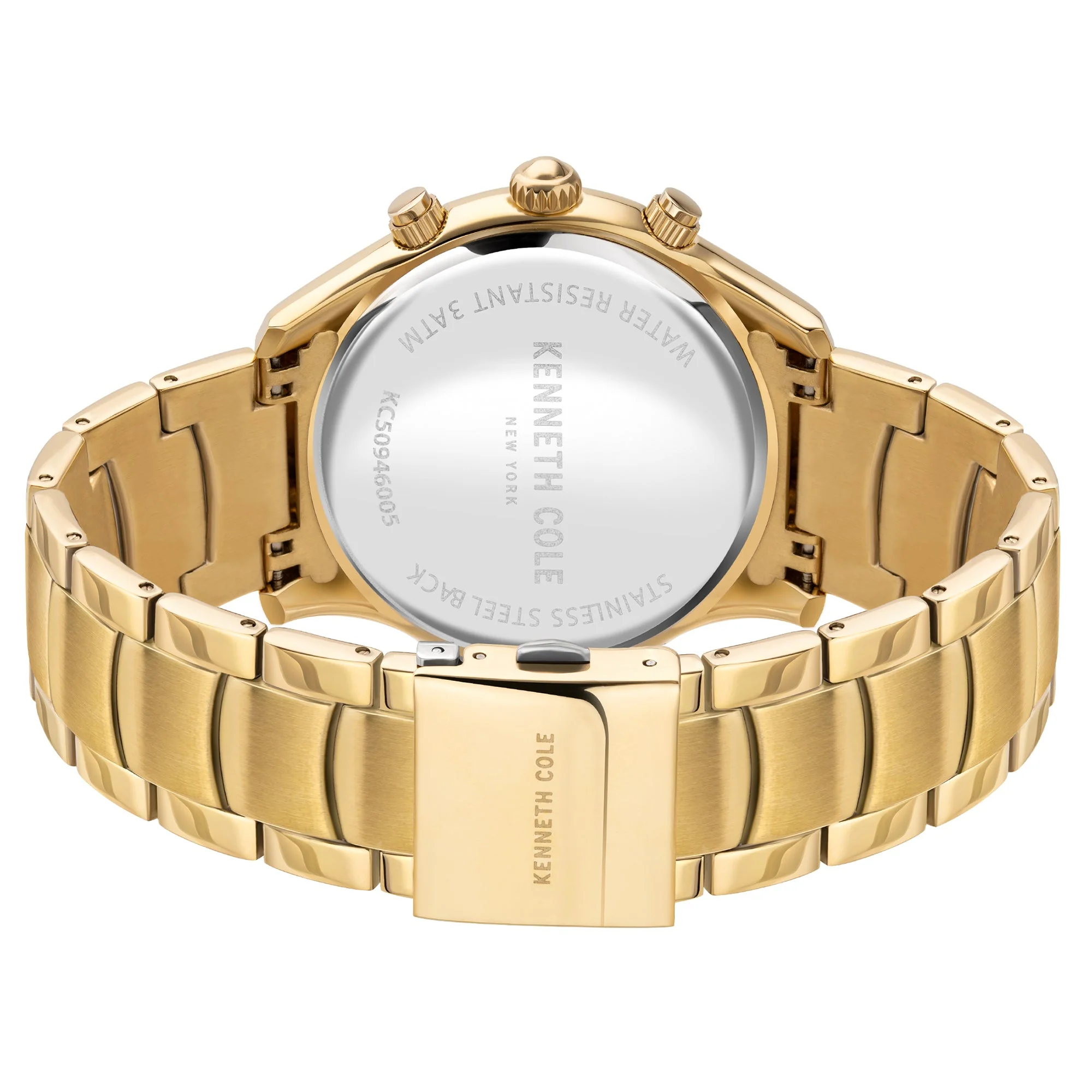 Kenneth Cole Men's Gold Watch - Image 2