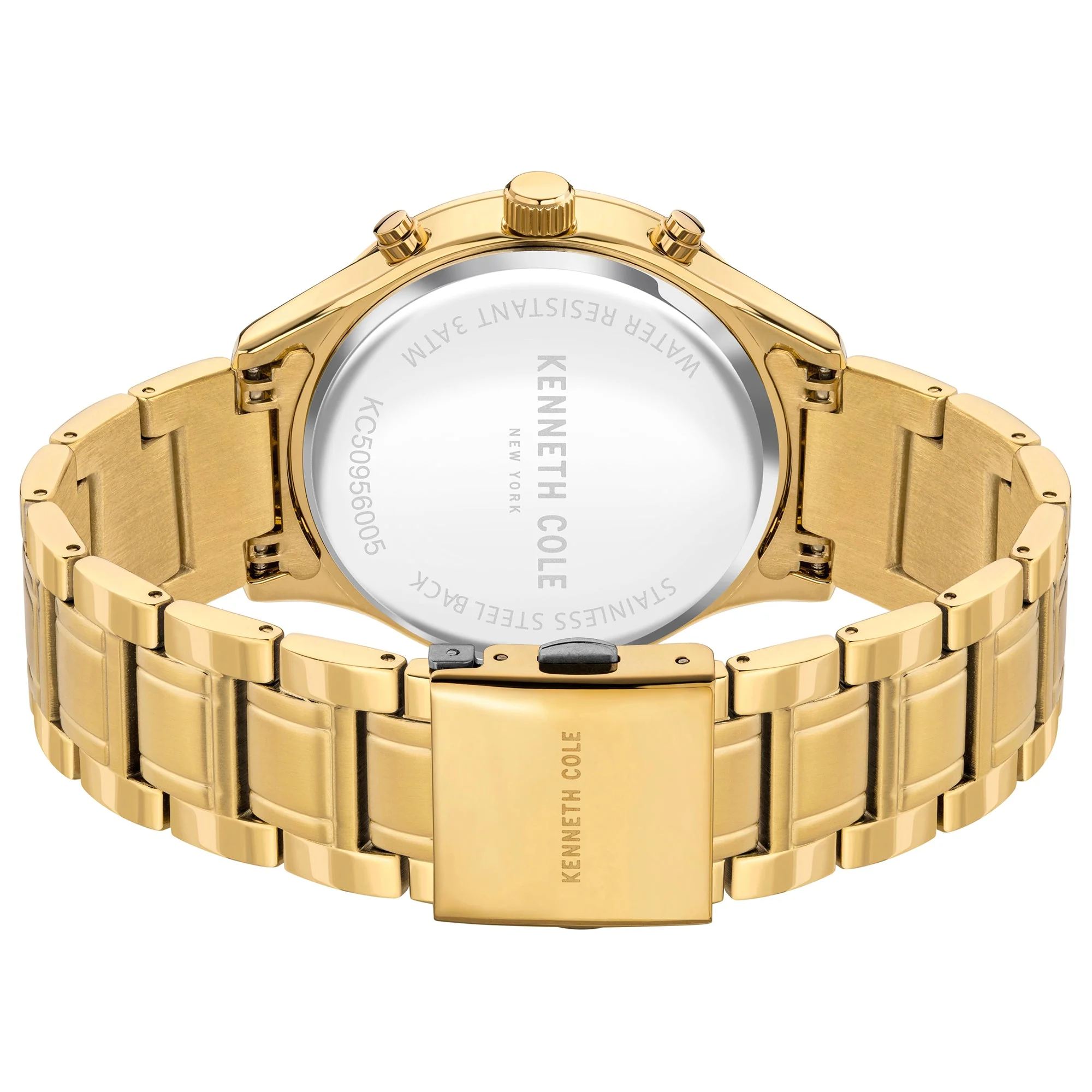 Kenneth Cole Men's Gold Watch - Image 2