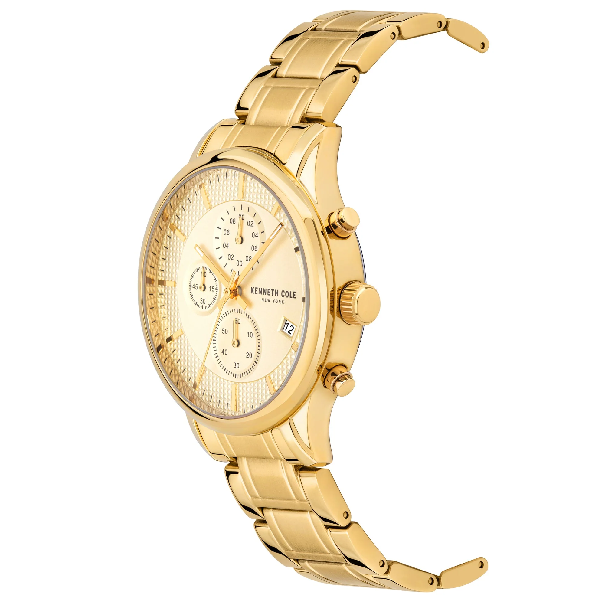 Kenneth Cole Men's Gold Watch - Image 3