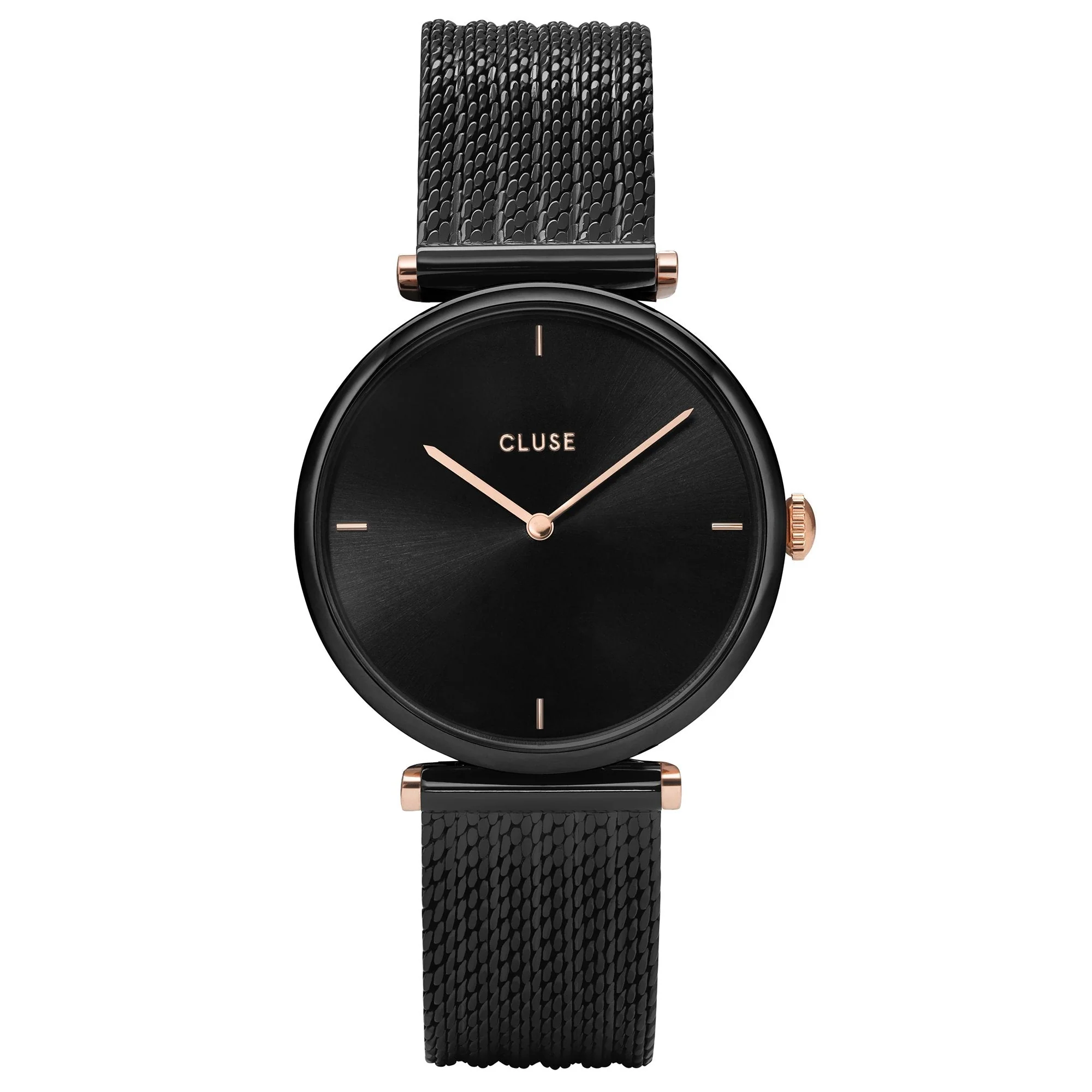 Cluse Black Triomphe Watch