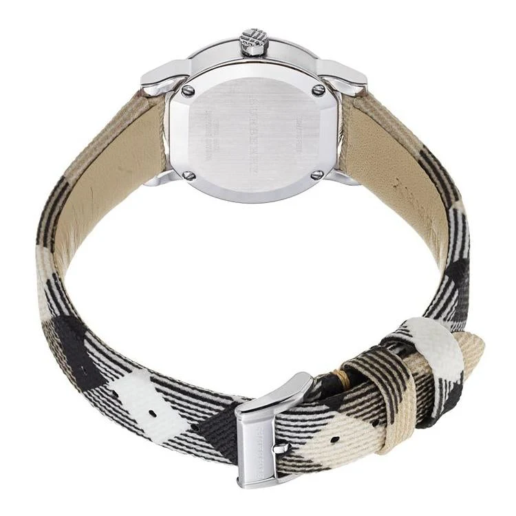 Burberry Ladies Silver Nova Check 26mm Watch - Image 2