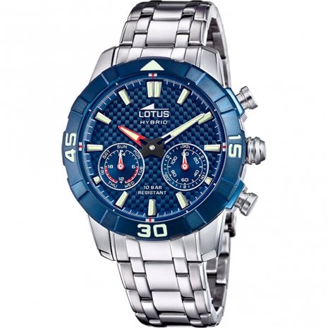 Lotus Men's Blue Connected Watch