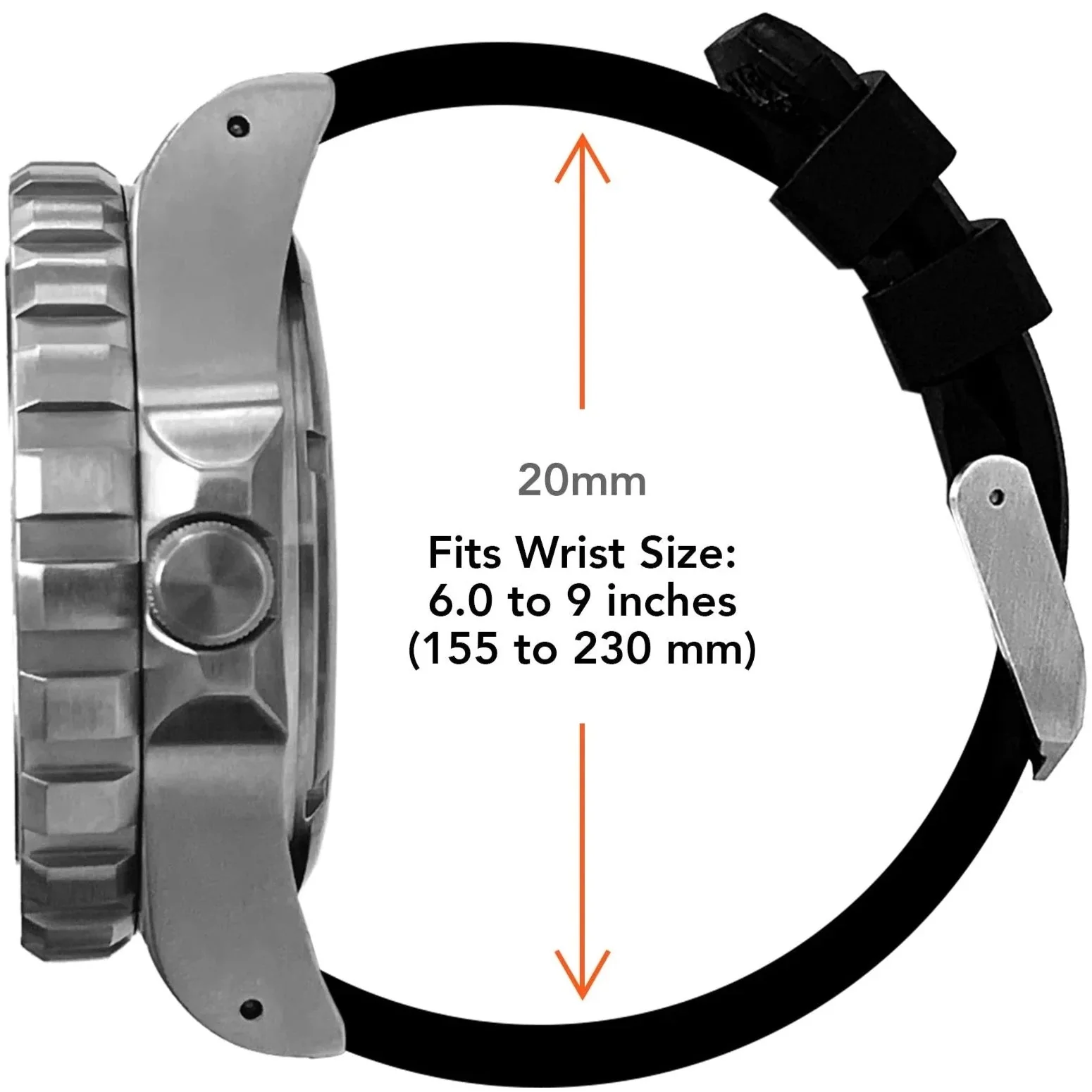 Marathon Large Diver's Automatic (GSAR) - 41mm Grey Maple Dial Stainless Steel WW194006-CA-MPL - Image 5