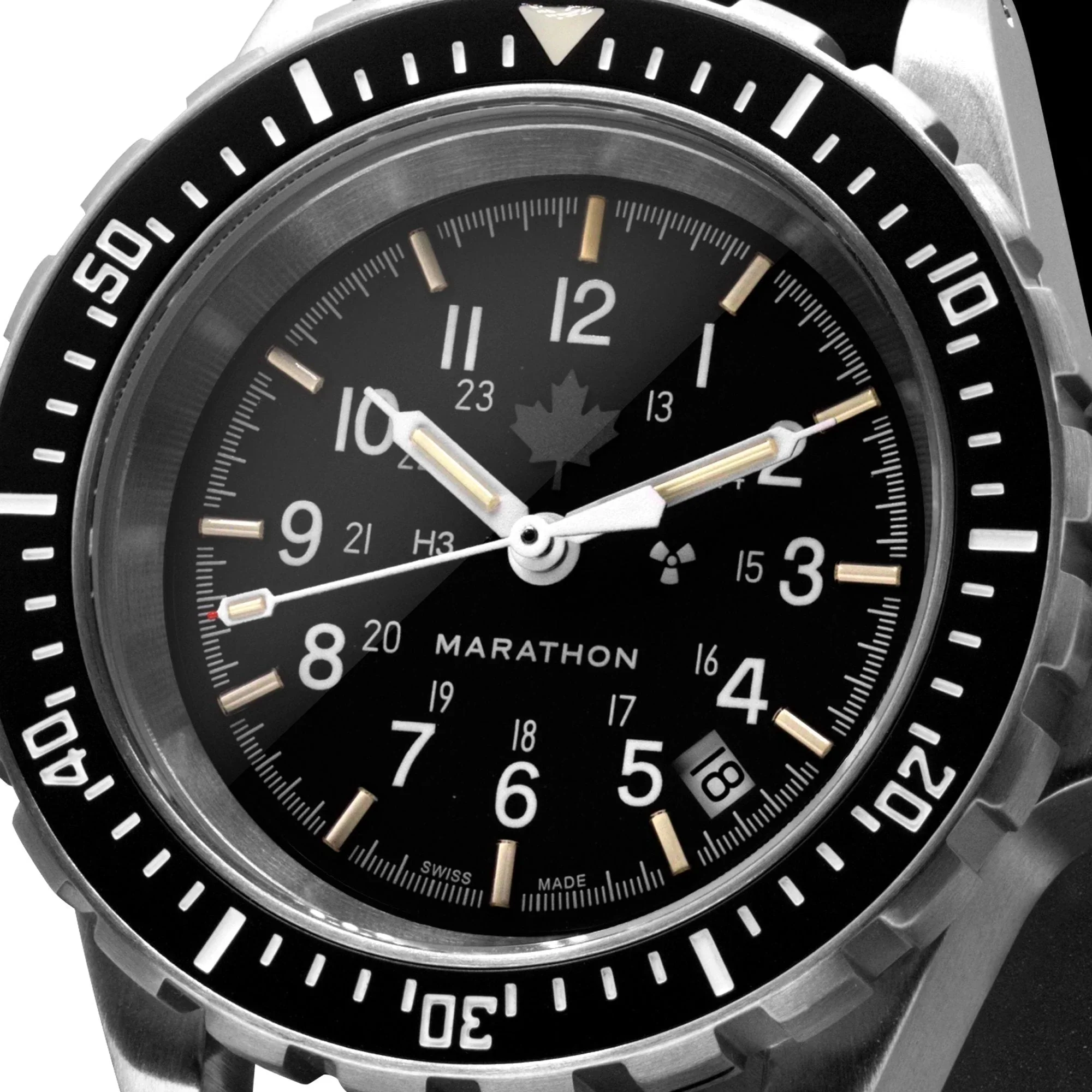 Marathon Large Diver's Automatic (GSAR) - 41mm Grey Maple Dial Stainless Steel WW194006-CA-MPL - Image 7
