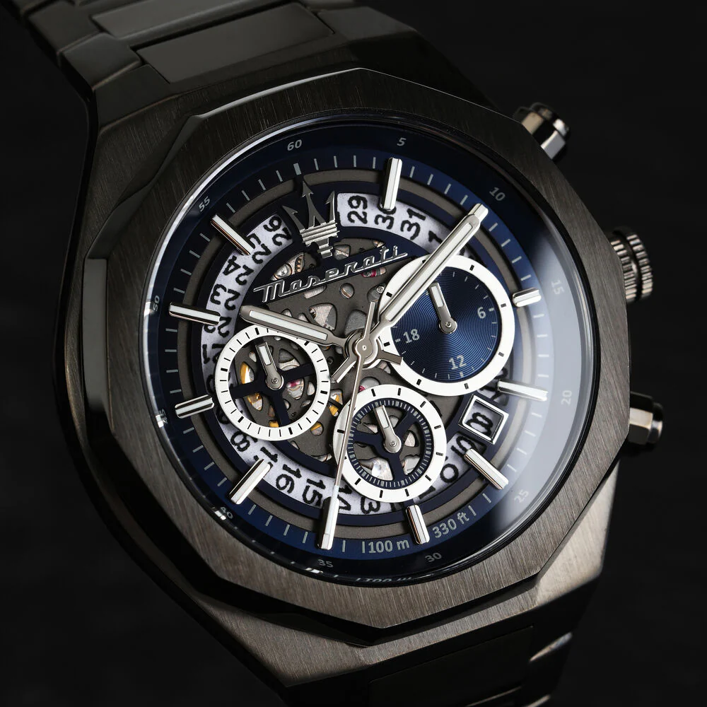 Maserati Stile Men's Grey Watch - Image 6