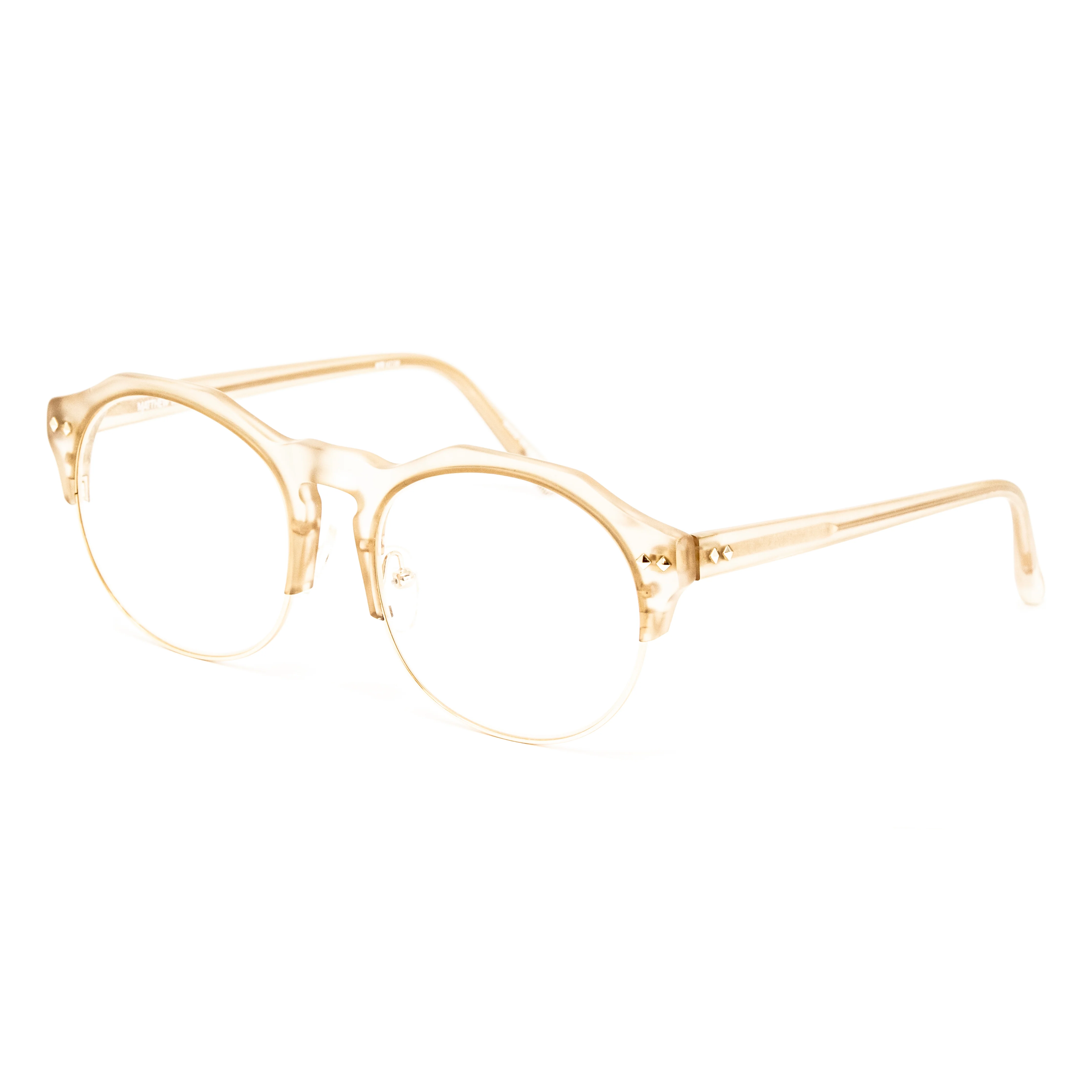 Matthew Williamson x Linda Farrow Champagne Eyeglasses
