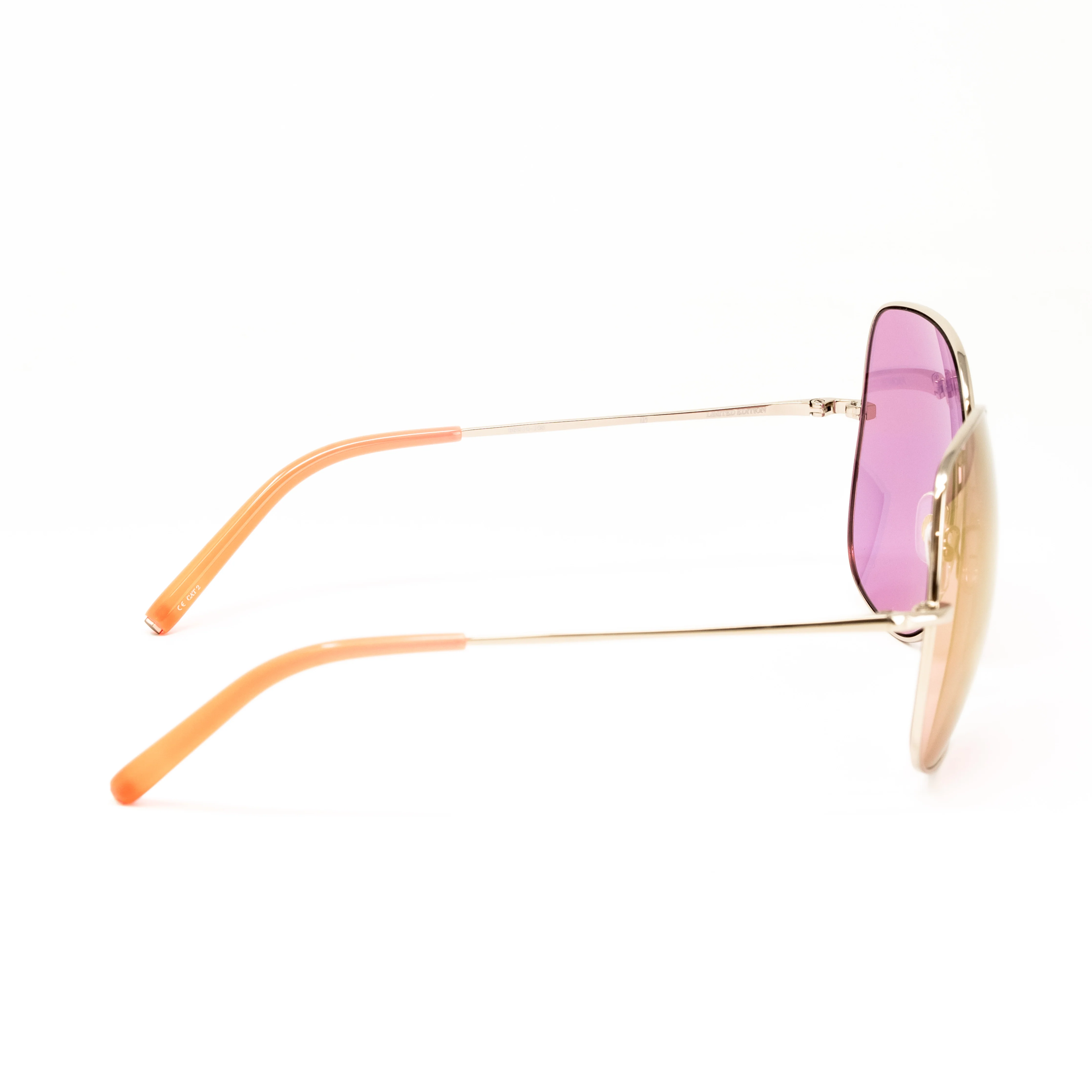 Matthew Williamson x Linda Farrow Oversized Pink Sunglasses - Image 3