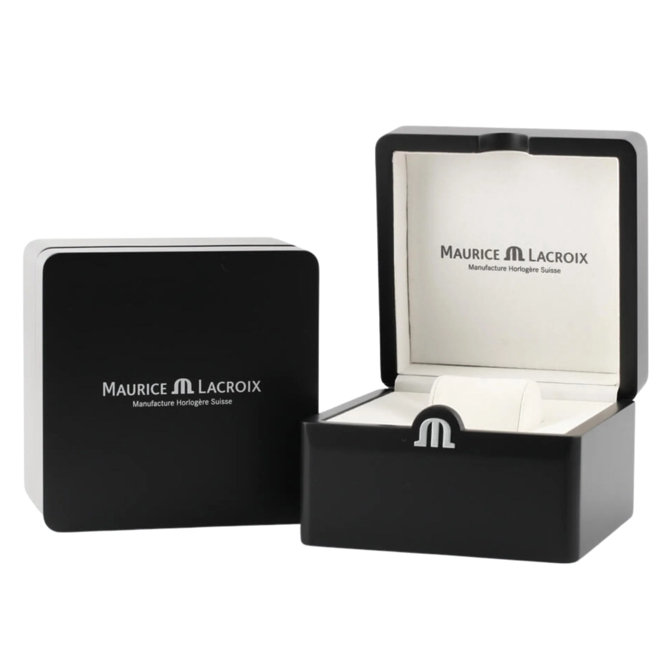 Maurice Lacroix Men's White Aikon Venturer GMT Stainless Steel Watch AI6158-SS002-130-1 - Image 5