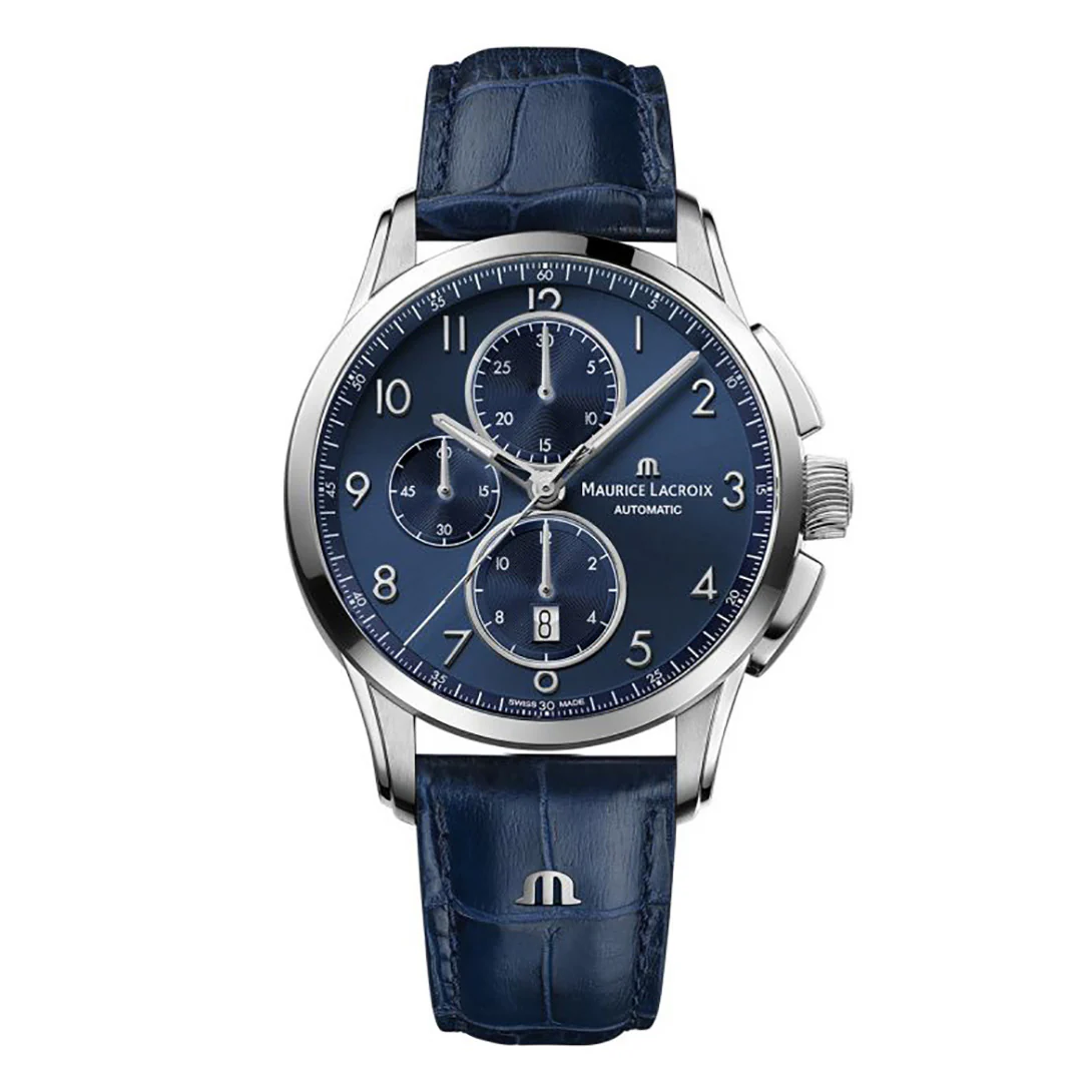 Maurice Lacroix Pontos Chronograph Men's Blue Watch