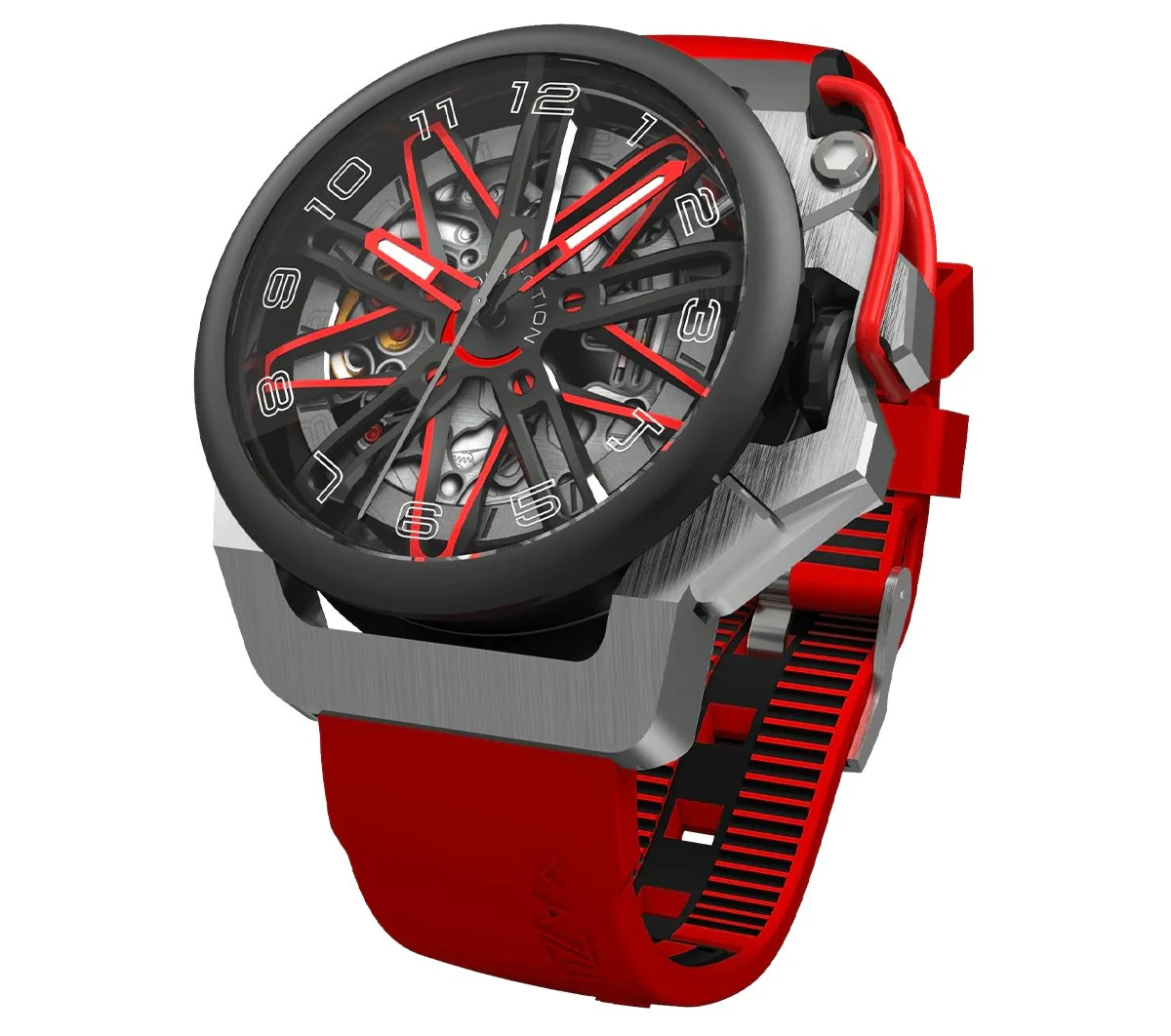 Mazzucato Watch Automatic RIM GT Red