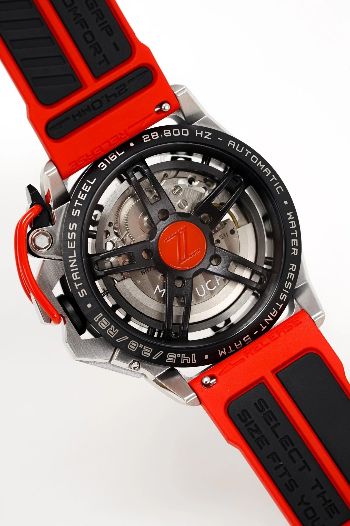 Mazzucato Watch Automatic RIM GT Red - Image 2