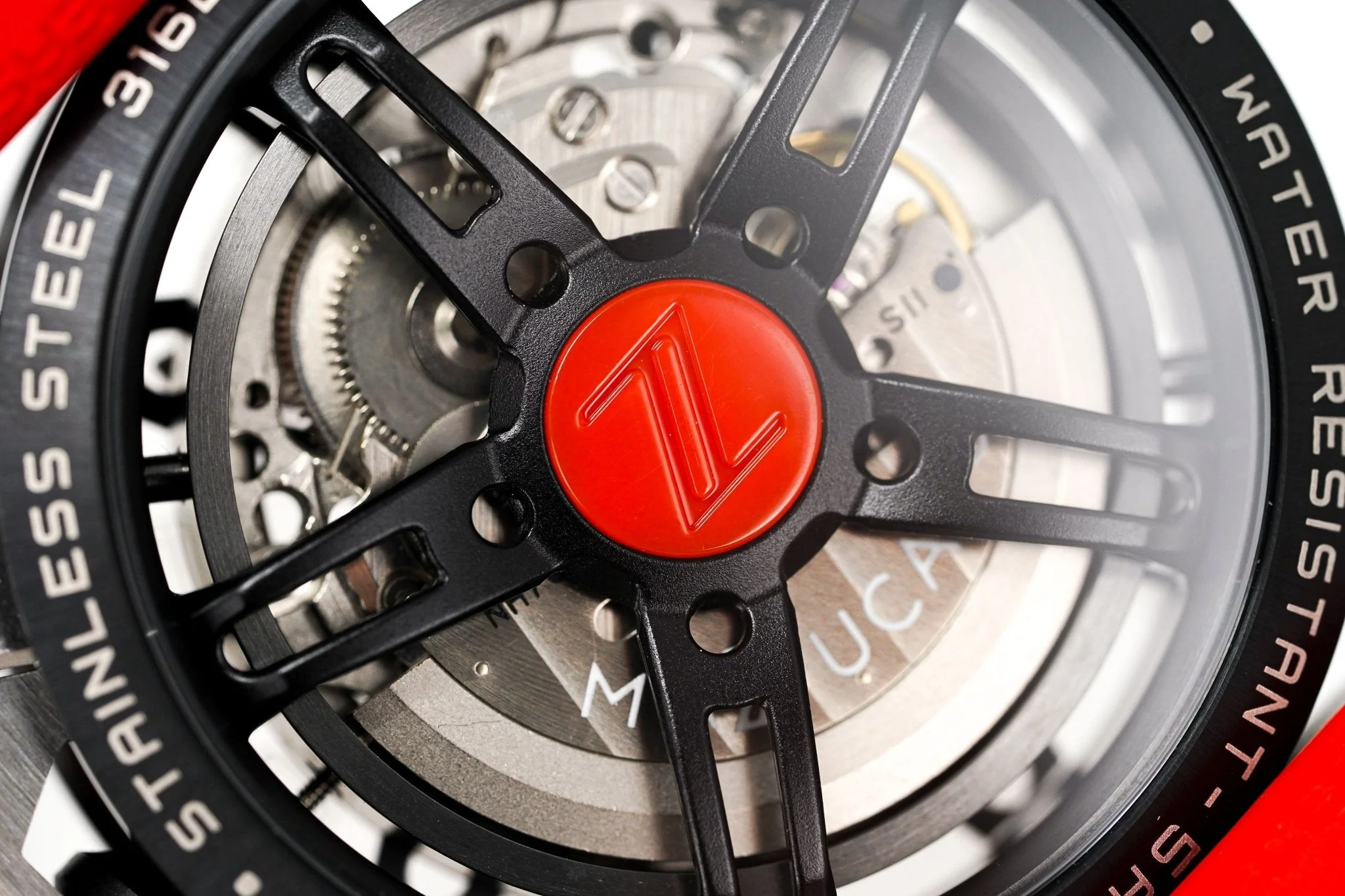 Mazzucato Watch Automatic RIM GT Red - Image 22