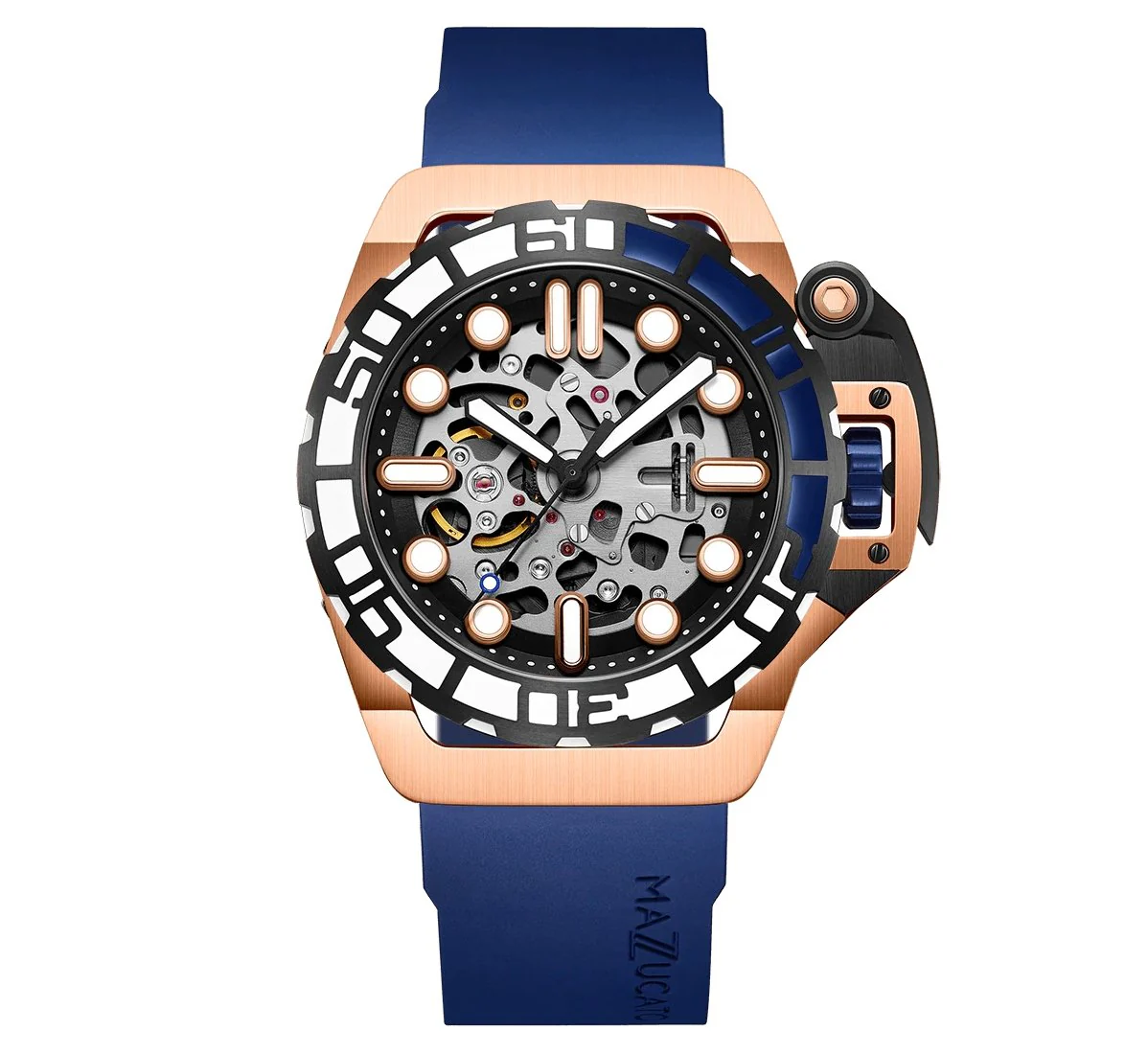 Mazzucato RIM SUB Men's Automatic Watch Blue