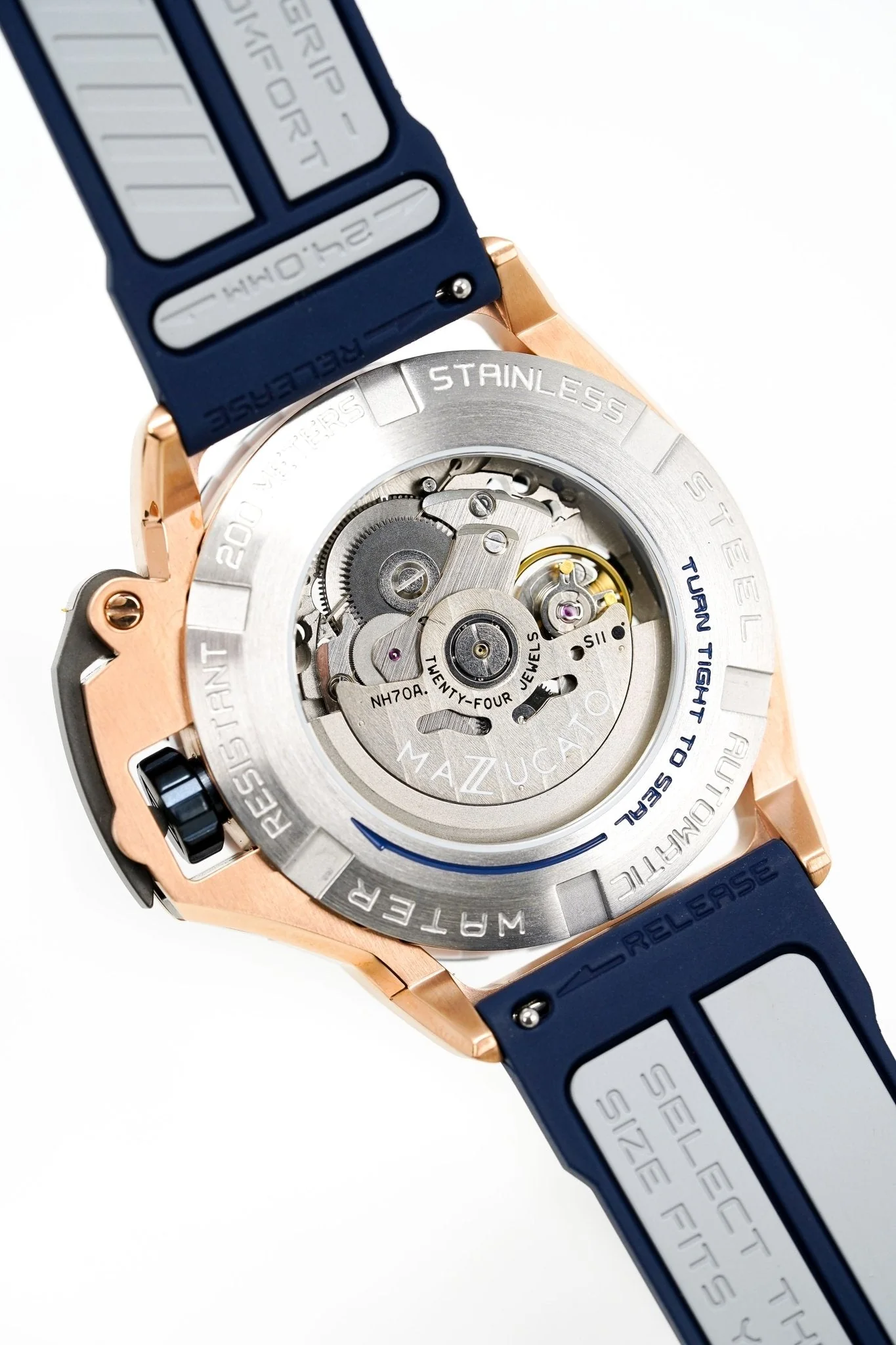 Mazzucato RIM SUB Men's Automatic Watch Blue - Image 2