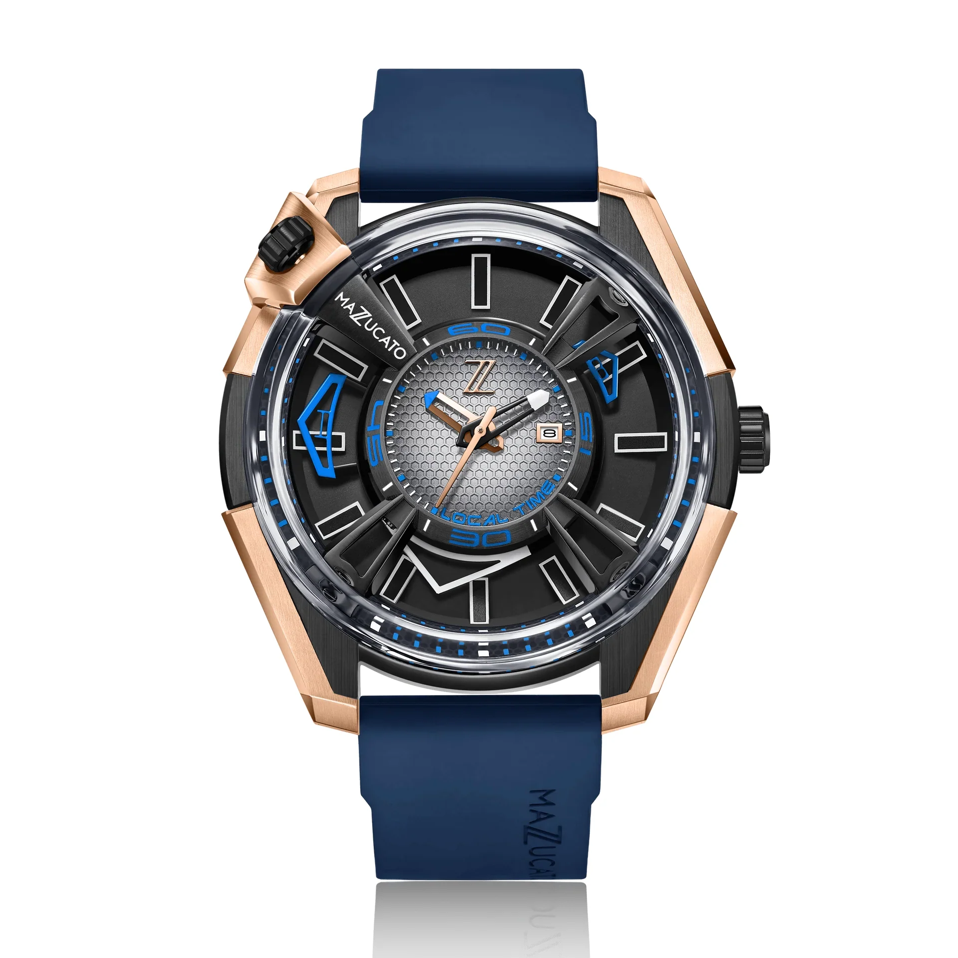 Mazzucato Watch Automatic LAX Limited Edition Dual Time