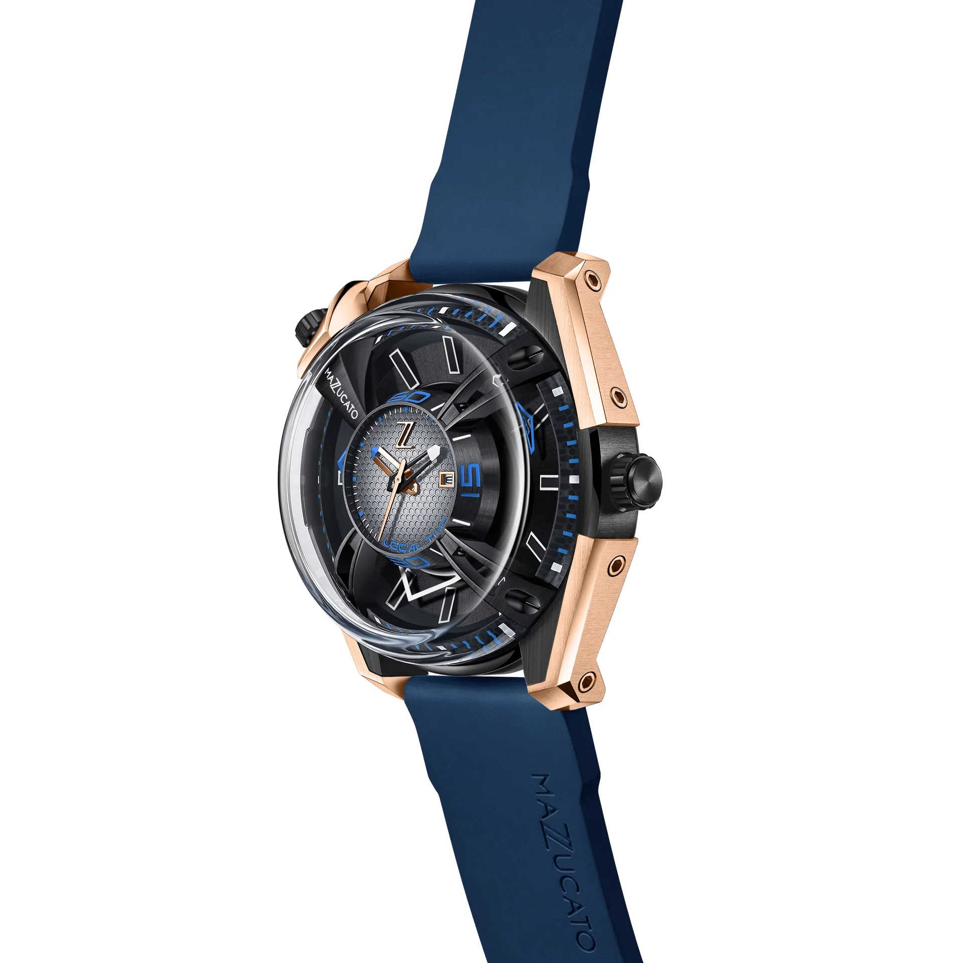 Mazzucato Watch Automatic LAX Limited Edition Dual Time - Image 4