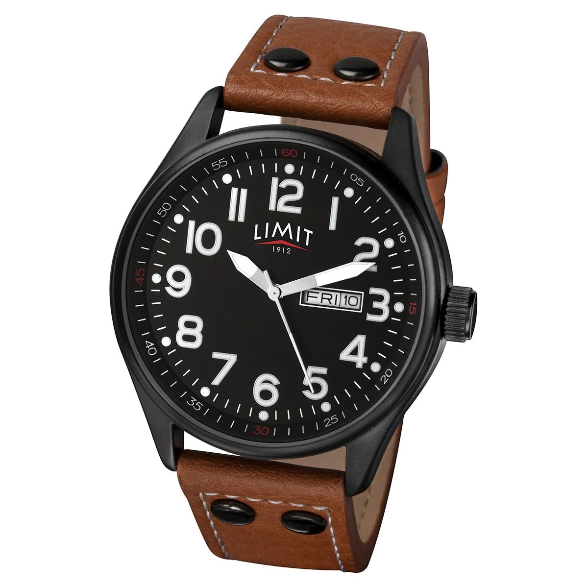 Limit Men's Brown Pilot Watch