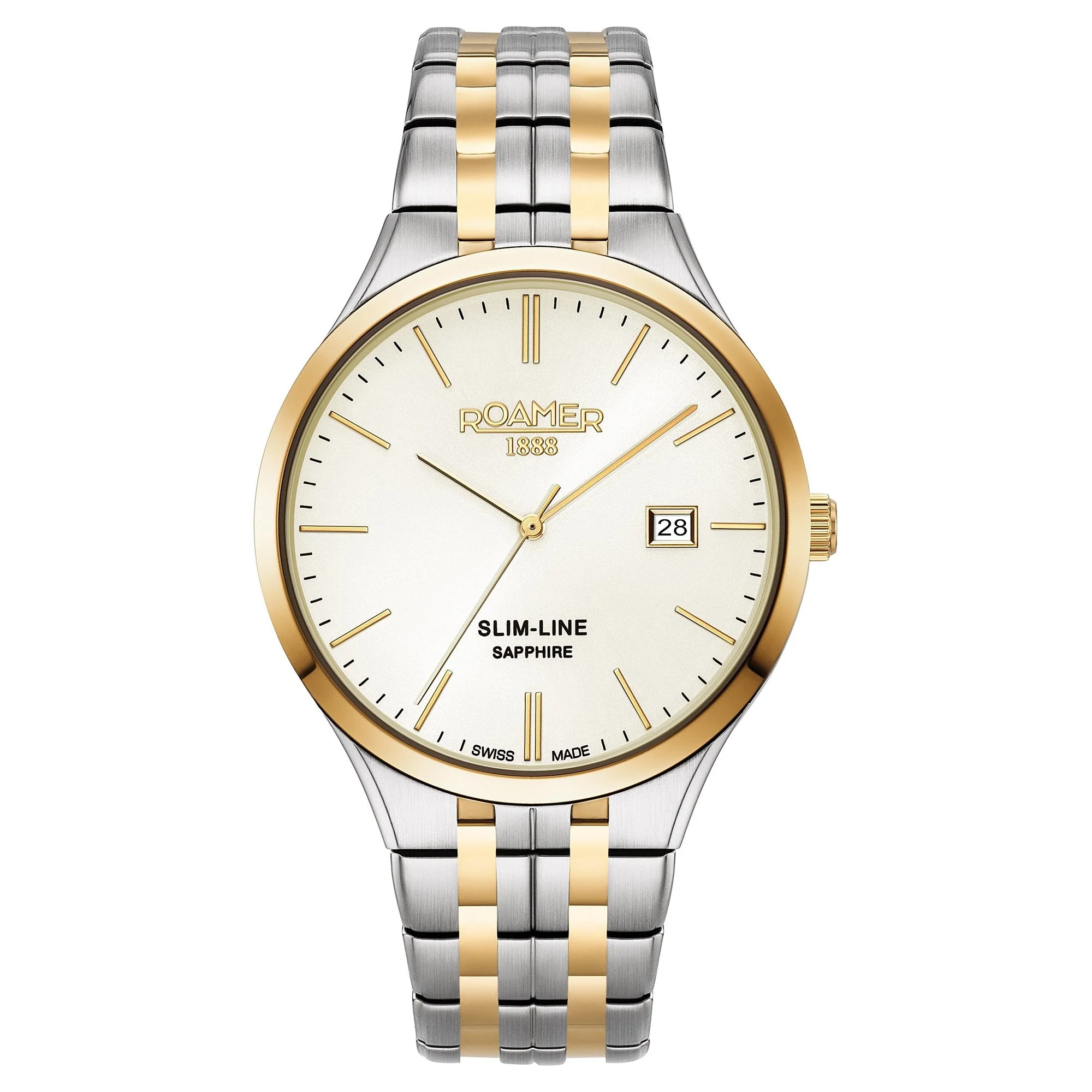 Roamer Men's Two Tone Slim-Line Classic Watch