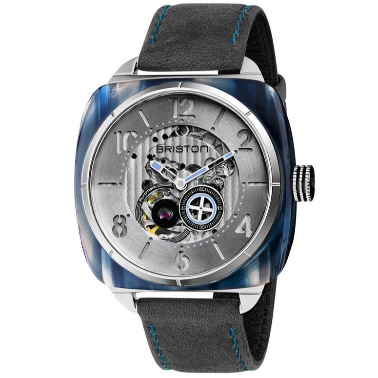 Briston Grey Streamliner Skeleton Automatic Watch