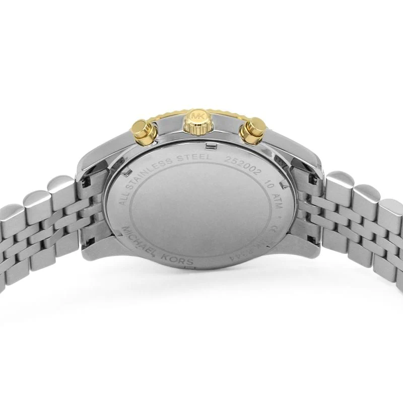 Michael Kors Men's Lexington Chronograph Two Tone Watch - Image 3