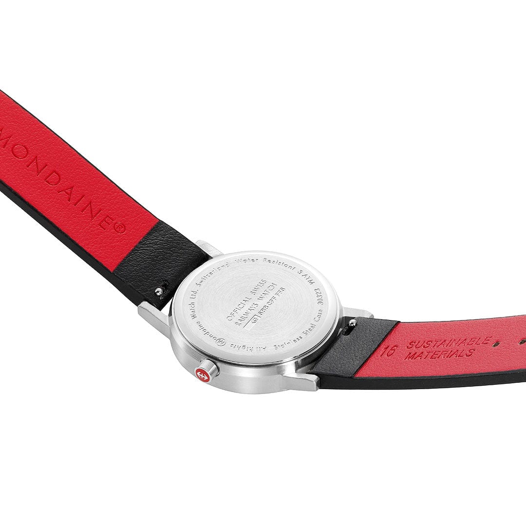 Mondaine Classic 30mm Ladies' White Watch - Image 3
